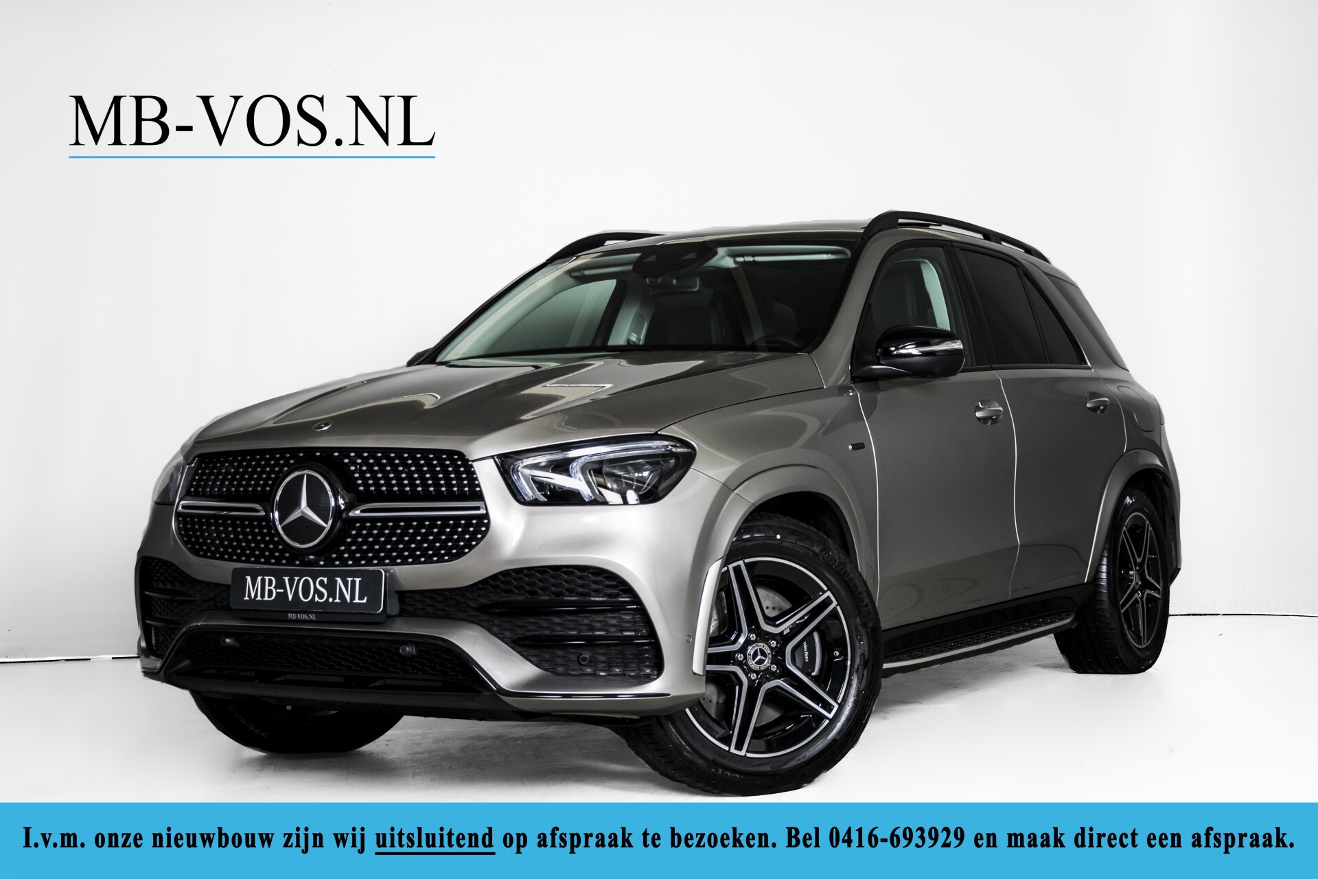 Mercedes-Benz GLE 350 de 4-M AMG Night/Keyless/Distronic/HUD/Burmester/Pano/Mem/Trekhaak Aut9 Foto 1