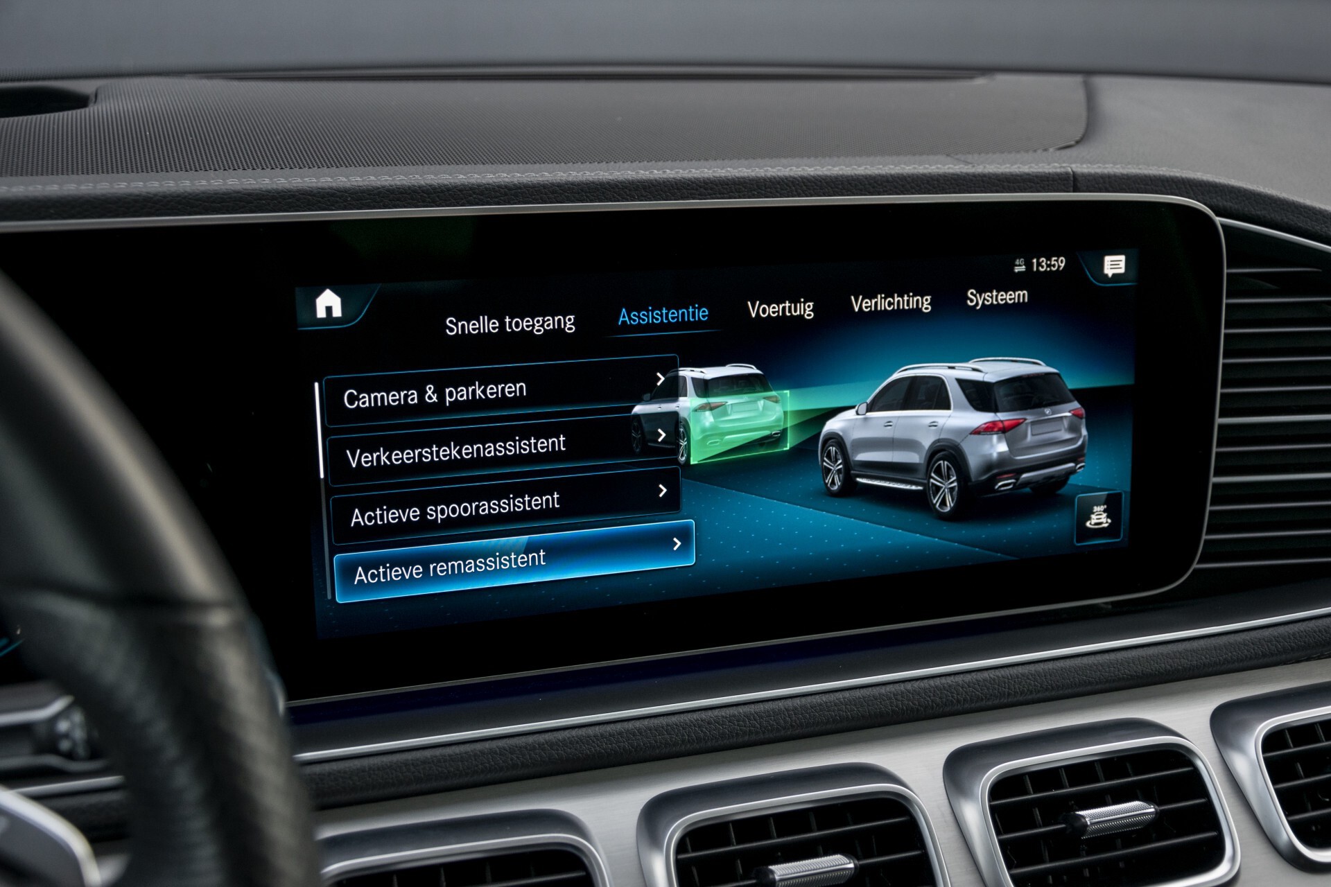 Mercedes-Benz GLE 350 de 4-M AMG Night/Keyless/Distronic/HUD/Burmester/Pano/Mem/Trekhaak Aut9 Foto 26