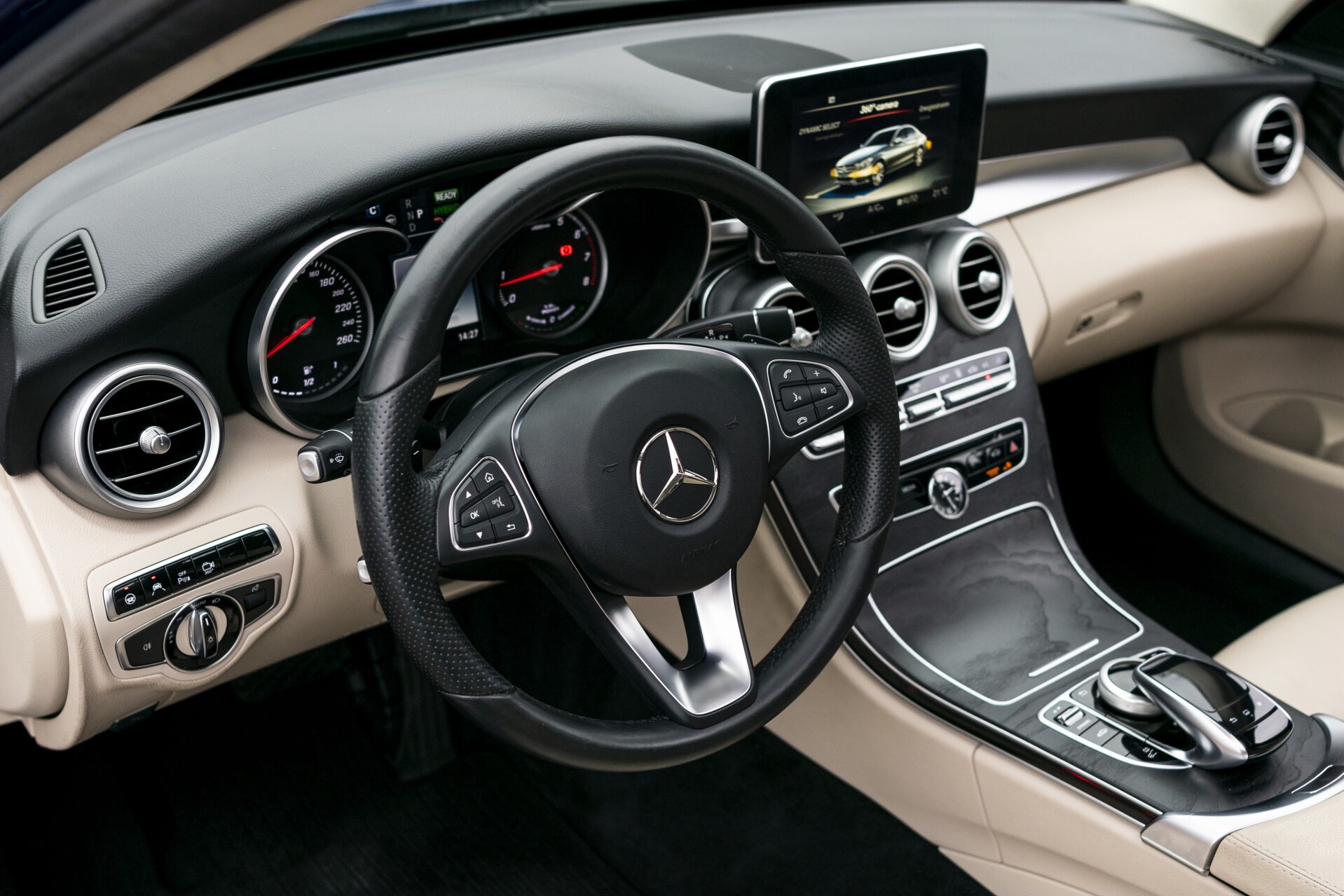 Mercedes-Benz C-Klasse 350 Hybride Keyless/Rij-assistentie/Leer/Memory/Panorama/Burmester/Comand Aut7 Foto 6