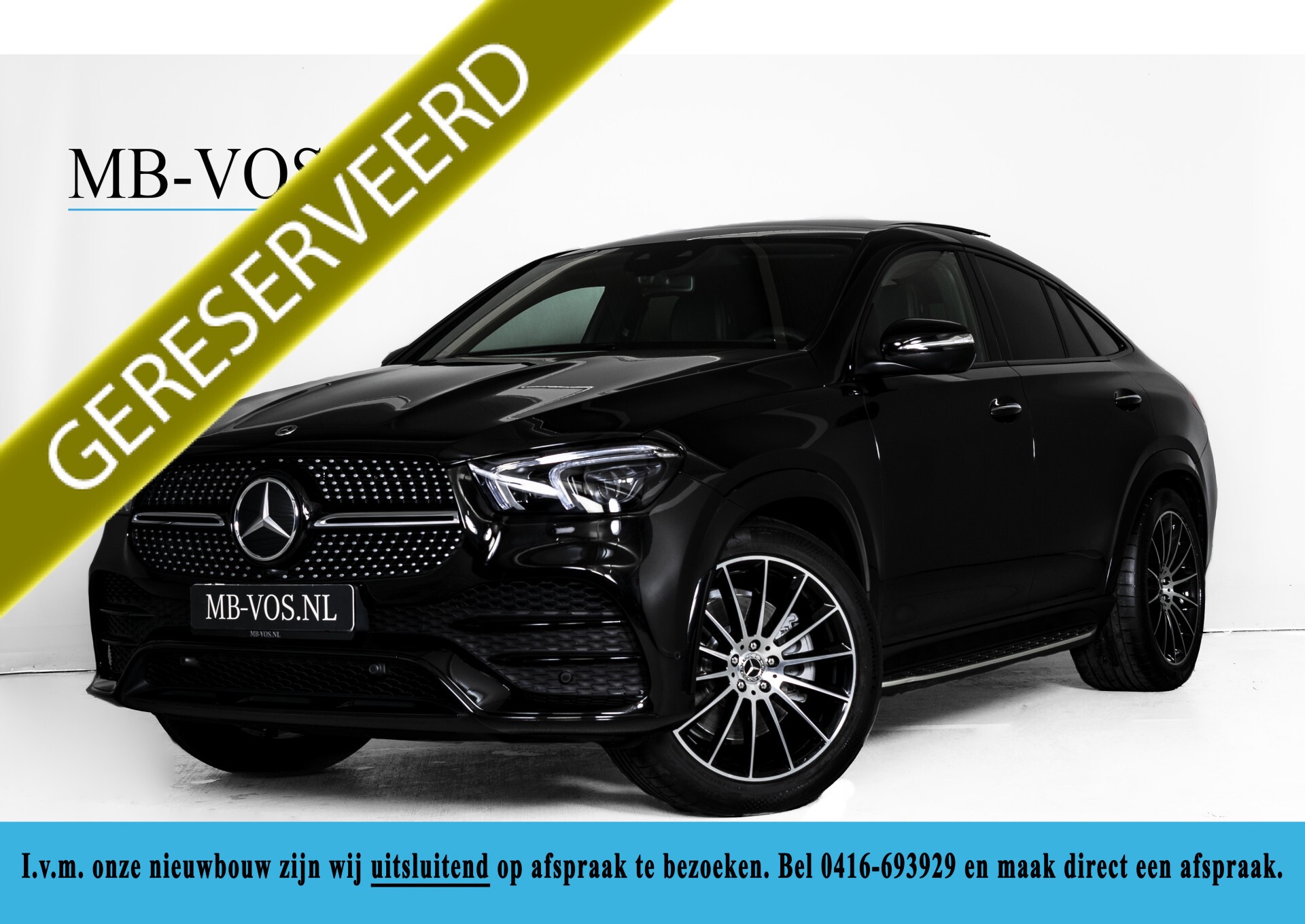 Mercedes-Benz GLE Coupé 350 d 4-M AMG Night/Luchtvering/Rij-assistentie/Keyless/Burmester/360/Air-Balance Aut9 Foto 1