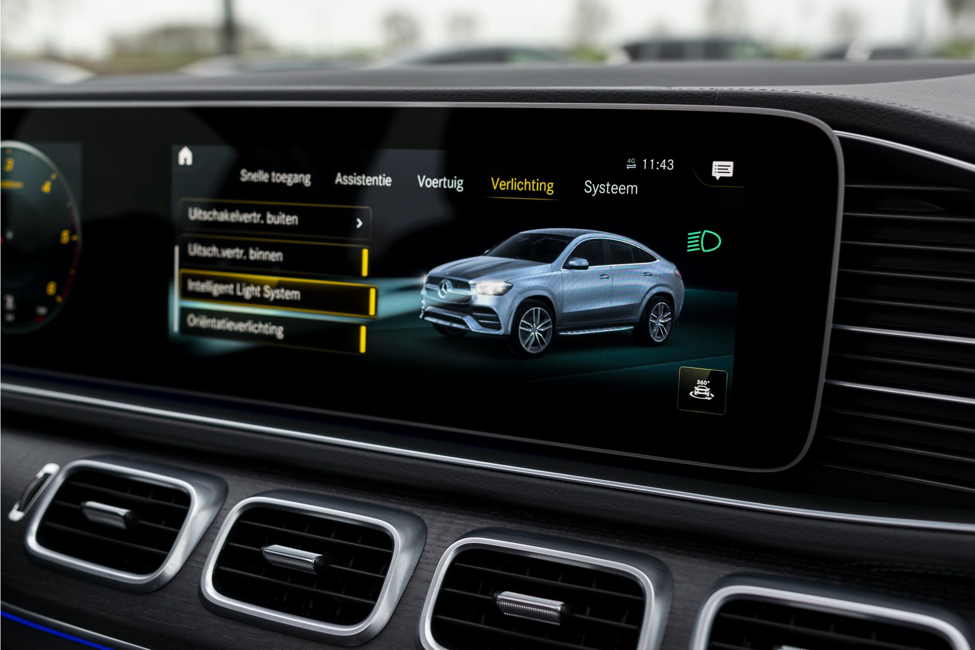 Mercedes-Benz GLE Coupé 350 d 4-M AMG Night/Luchtvering/Rij-assistentie/Keyless/Burmester/360/Air-Balance Aut9 Foto 37