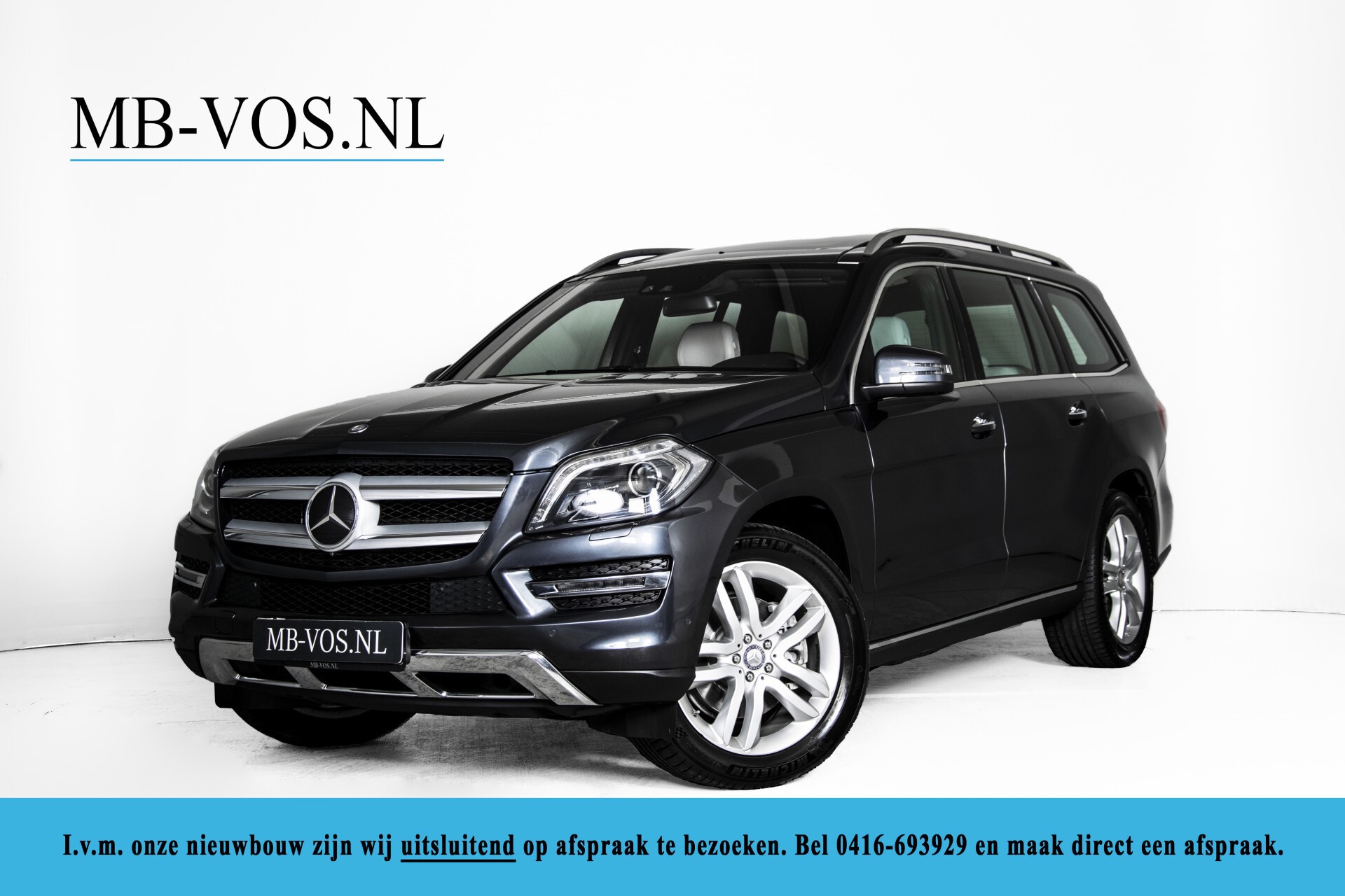 Mercedes-Benz GL-Klasse 350 BlueTEC 4-M 7-Persoons Active Curve System/Rij-assistentie plus/Keyless/Nightvision/Panorama/Harman Aut7 Foto 1