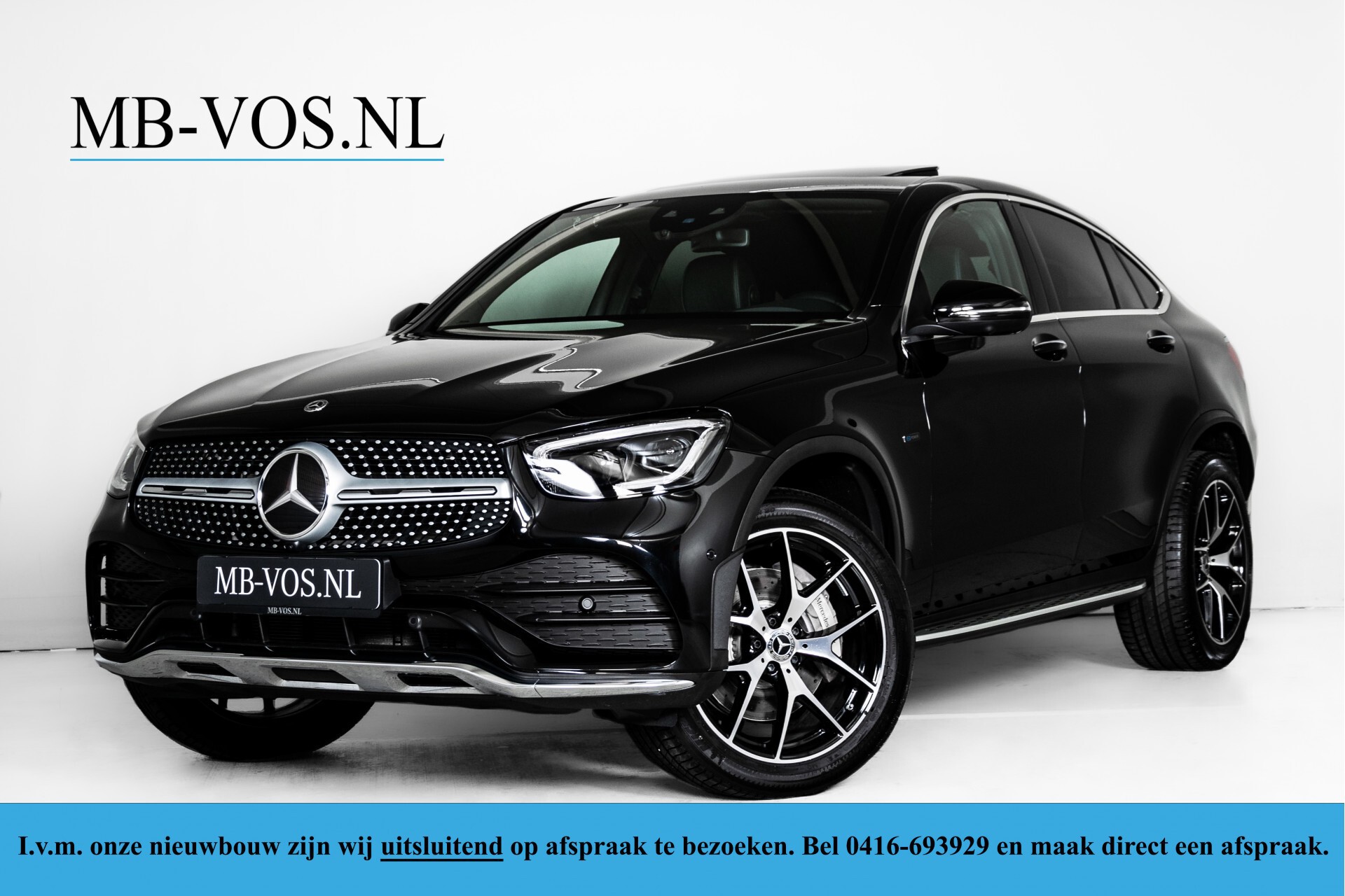 Mercedes-Benz GLC Coupé 300e 4-M AMG Rij-assistentie | Keyless-Go | Burmester | 360 camera | HUD | Trekhaak Aut9 Foto 1
