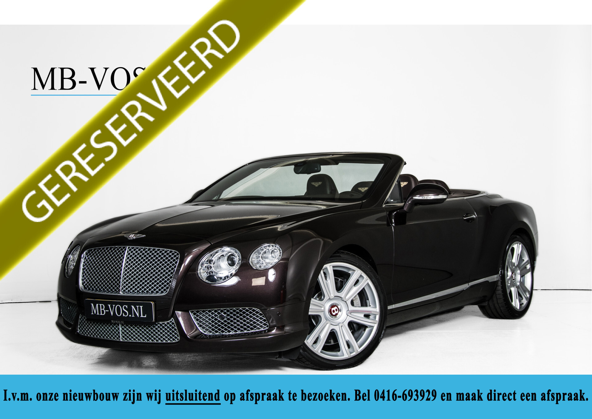 Bentley Continental GT 4.0 V8 GTC Havannabruin Aut8 Foto 1