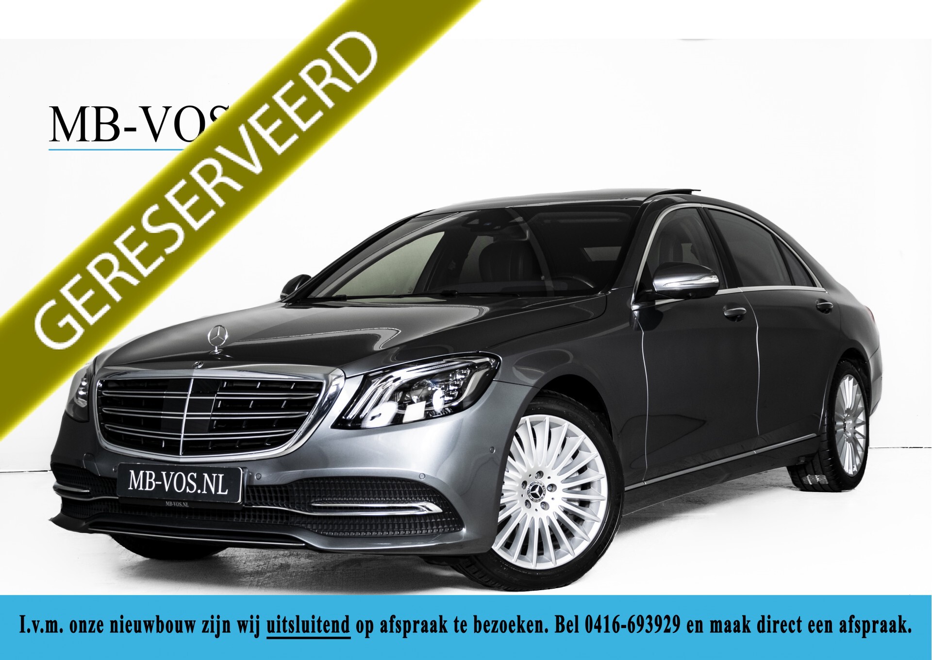 Mercedes-Benz S-Klasse 400d 4-M Lang Exclusive Full Options Aut9 Foto 1