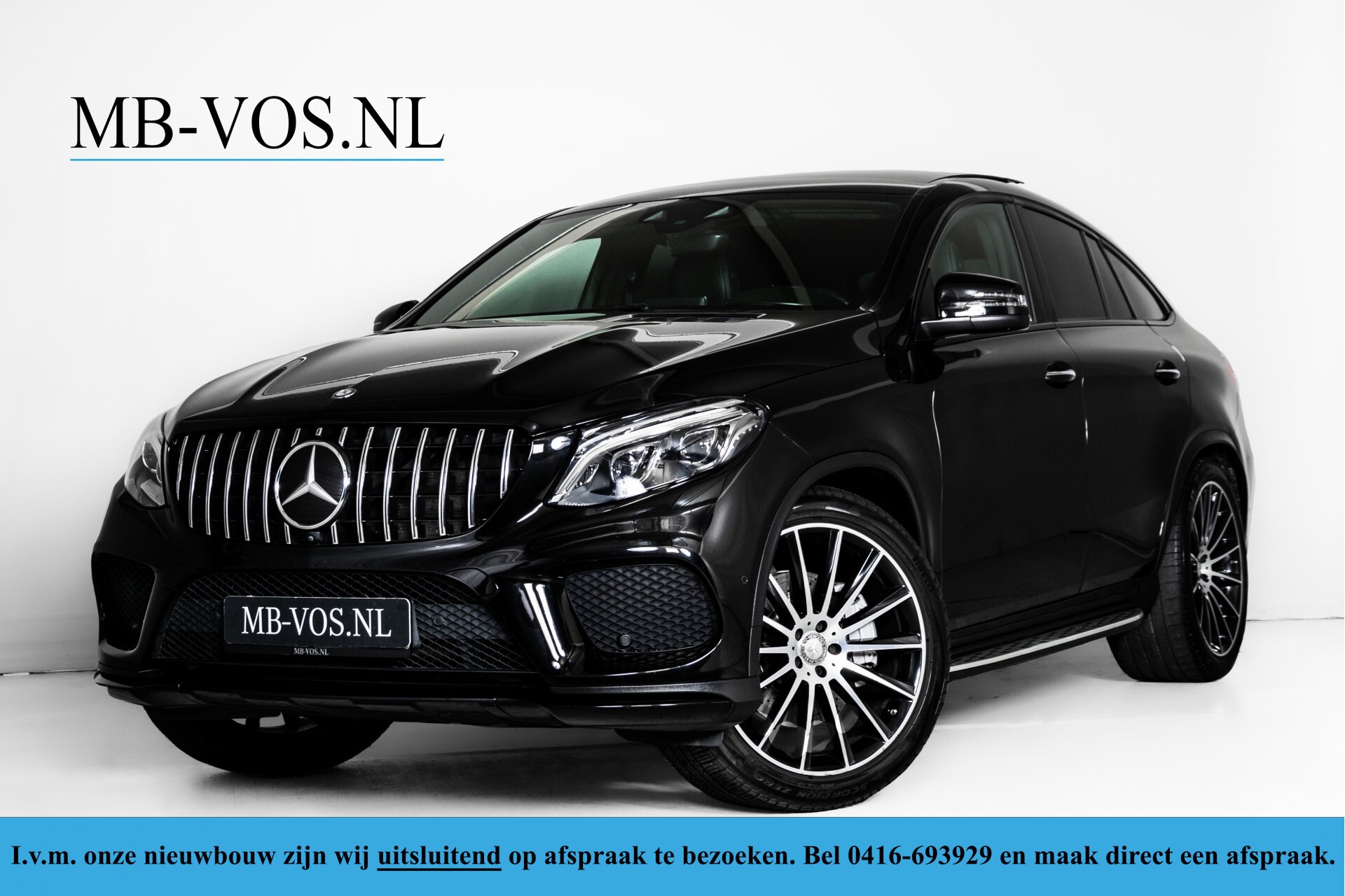Mercedes-Benz GLE Coupé 43/450 AMG 4-M B&O | 22" | Active Curve | Nappa | Keyless | Rij-assist | Designo Aut9 Foto 1