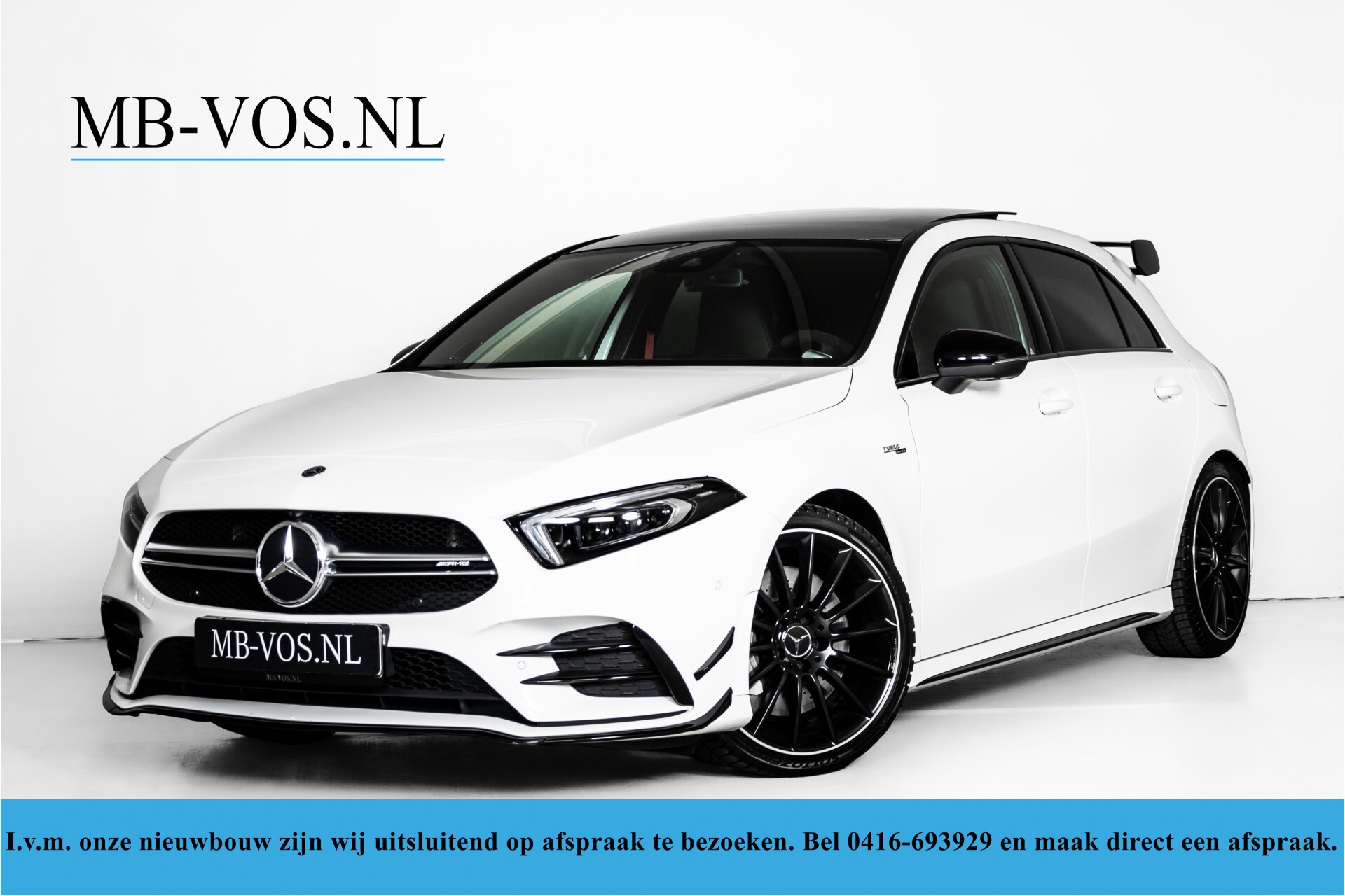 Mercedes-Benz A-Klasse 35 AMG 4-M Aerodynamica/Burmester/Panorama/360 camera/Night/19 Aut7 Foto 1