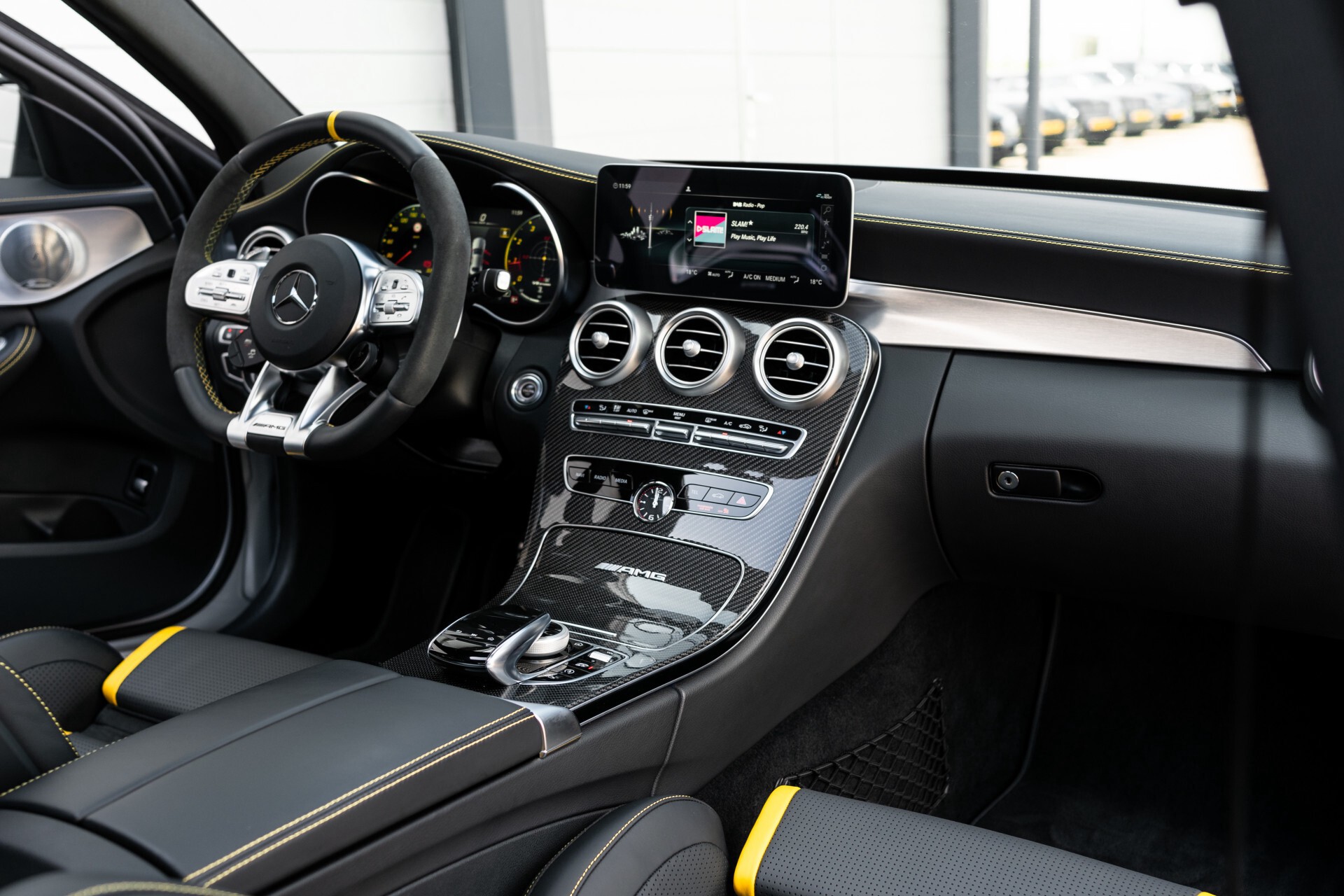 Mercedes-Benz C-Klasse 63 AMG S Keramisch | Performance Stoelen | Carbon | Night | Full Options Aut9 Foto 7