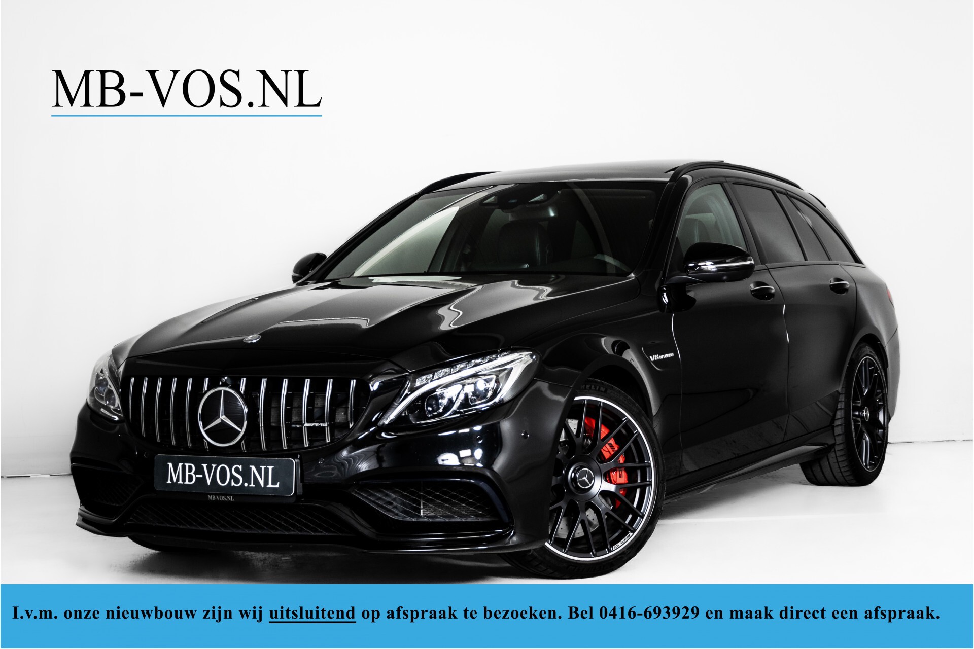 Mercedes-Benz C-Klasse Estate 63 AMG S Night | Panorama | Driverspack | Rij-assistentie | Keyless | Burmester | Memory Aut7 Foto 1