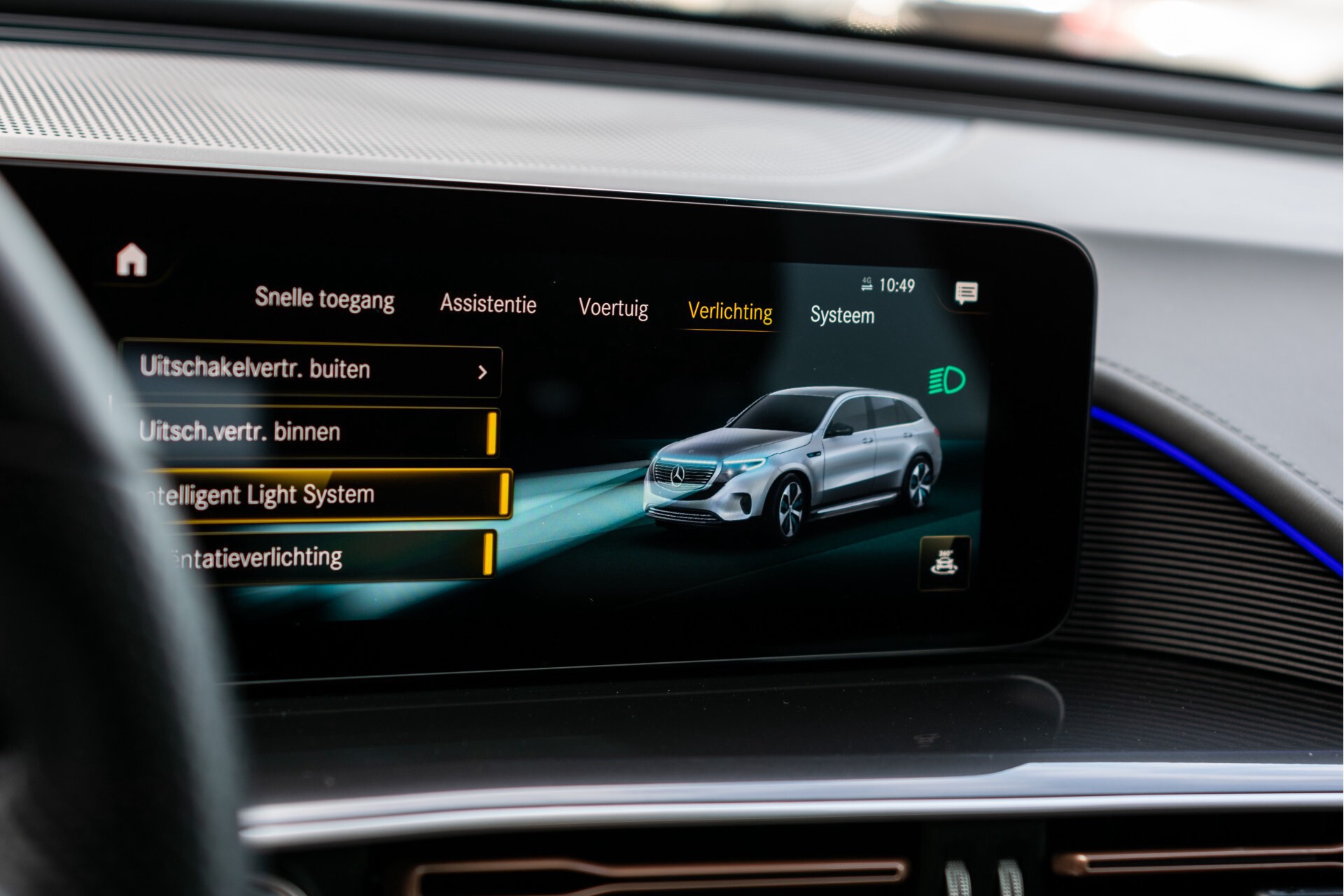 Mercedes-Benz EQC 400 4M AMG Rij-assistentie | Schuifdak | Burmester | 21"AMG | Keyless-Go Foto 21