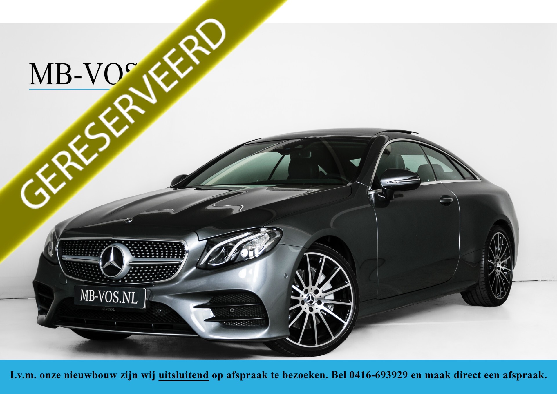 Mercedes-Benz E-Klasse Coupé 200 AMG Designo | Panorama | HUD | Burmester | 20" | NL Auto Aut9 Foto 1