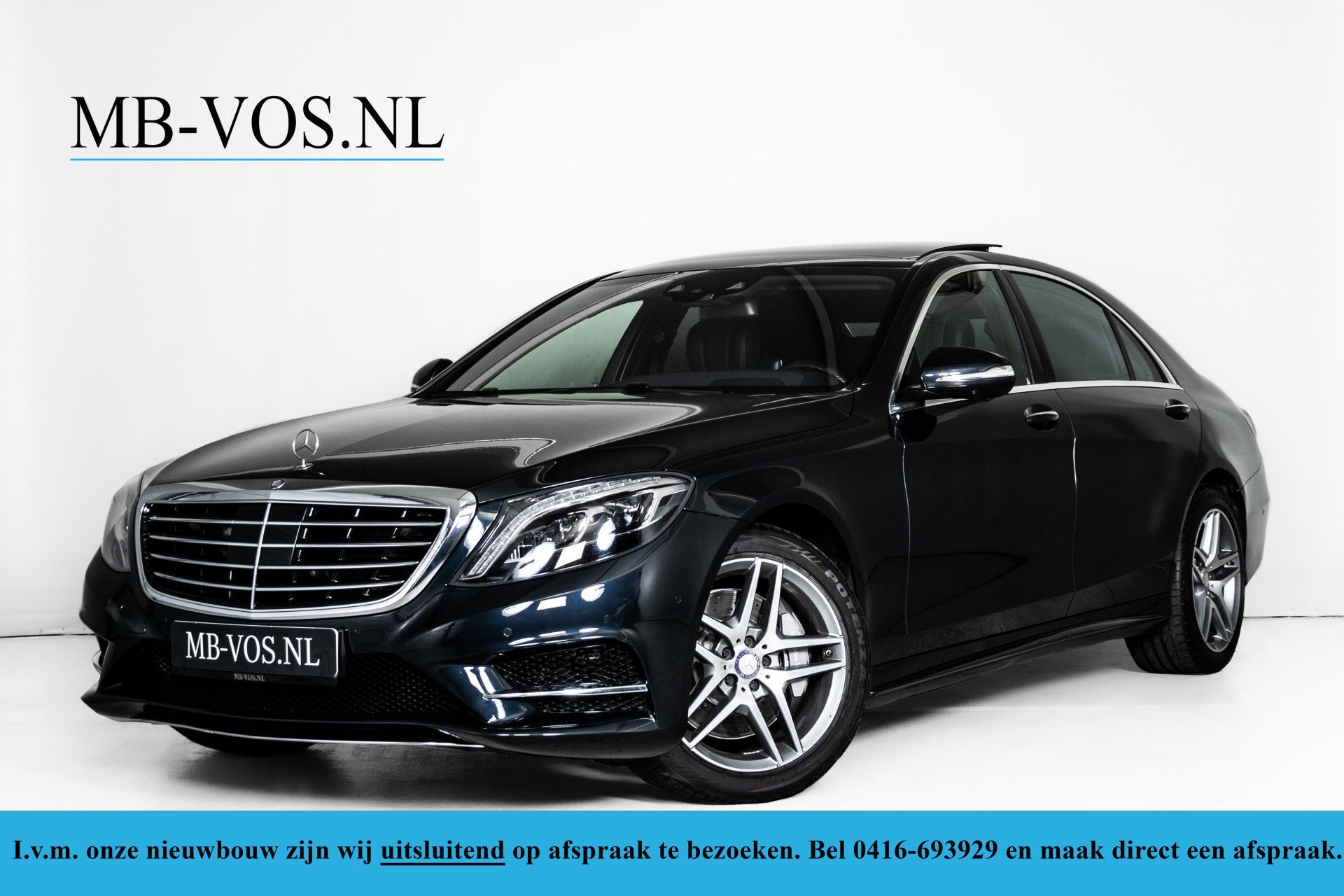 Mercedes-Benz S-Klasse 350 Bluetec Lang AMG Entertainment | HUD | 4xMassage | Nachtzicht/Rij-assist | Keyless Aut Foto 1