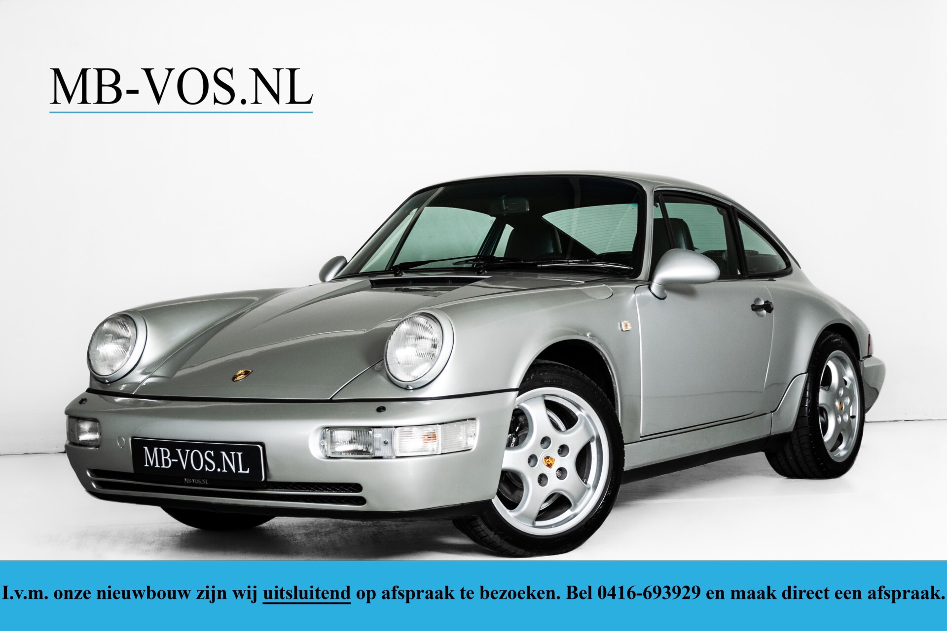 Porsche 911 3.6 Carrera 4 Coupe | Volledige Historie | 17" | Leder | Airconditioning | Sportuitlaat Foto 1