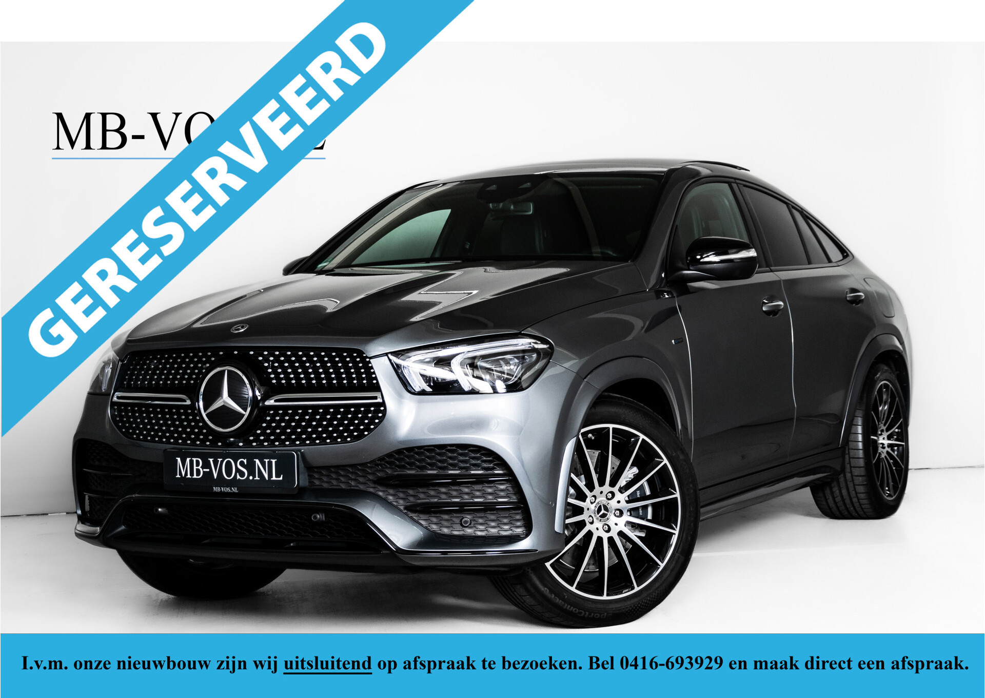 Mercedes-Benz GLE 350 e 4-M Luchtvering | AMG | Trekhaak | Keyless | Adaptive Cruise | Burmester | Night Aut9 Foto 1