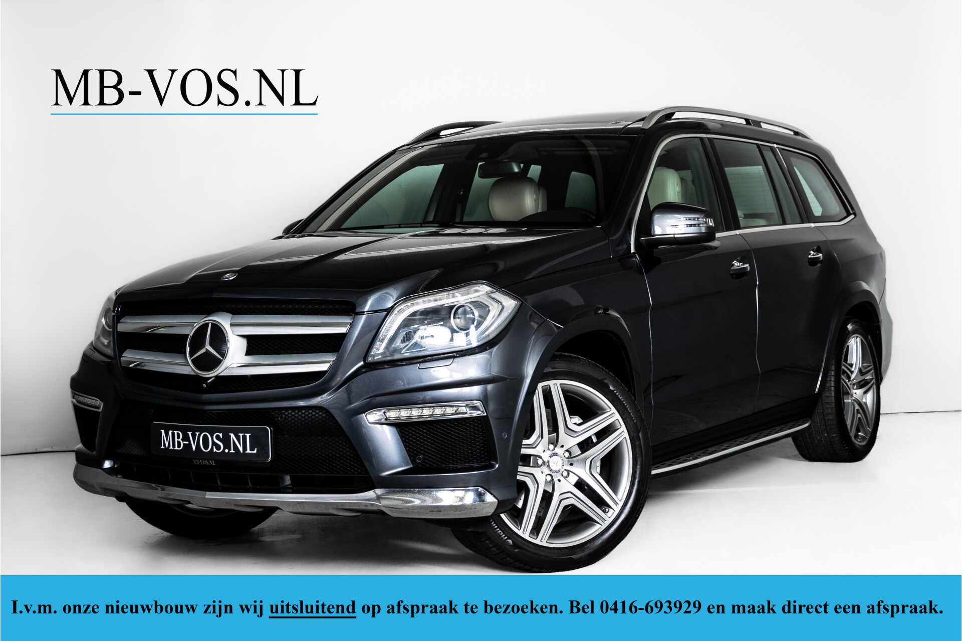 Mercedes-Benz GL-Klasse 350 Bluetec 4-M AMG | Rij-assistentie | Keyless | Massage | Entertainment | Active Curve | Sound Aut7 Foto 1