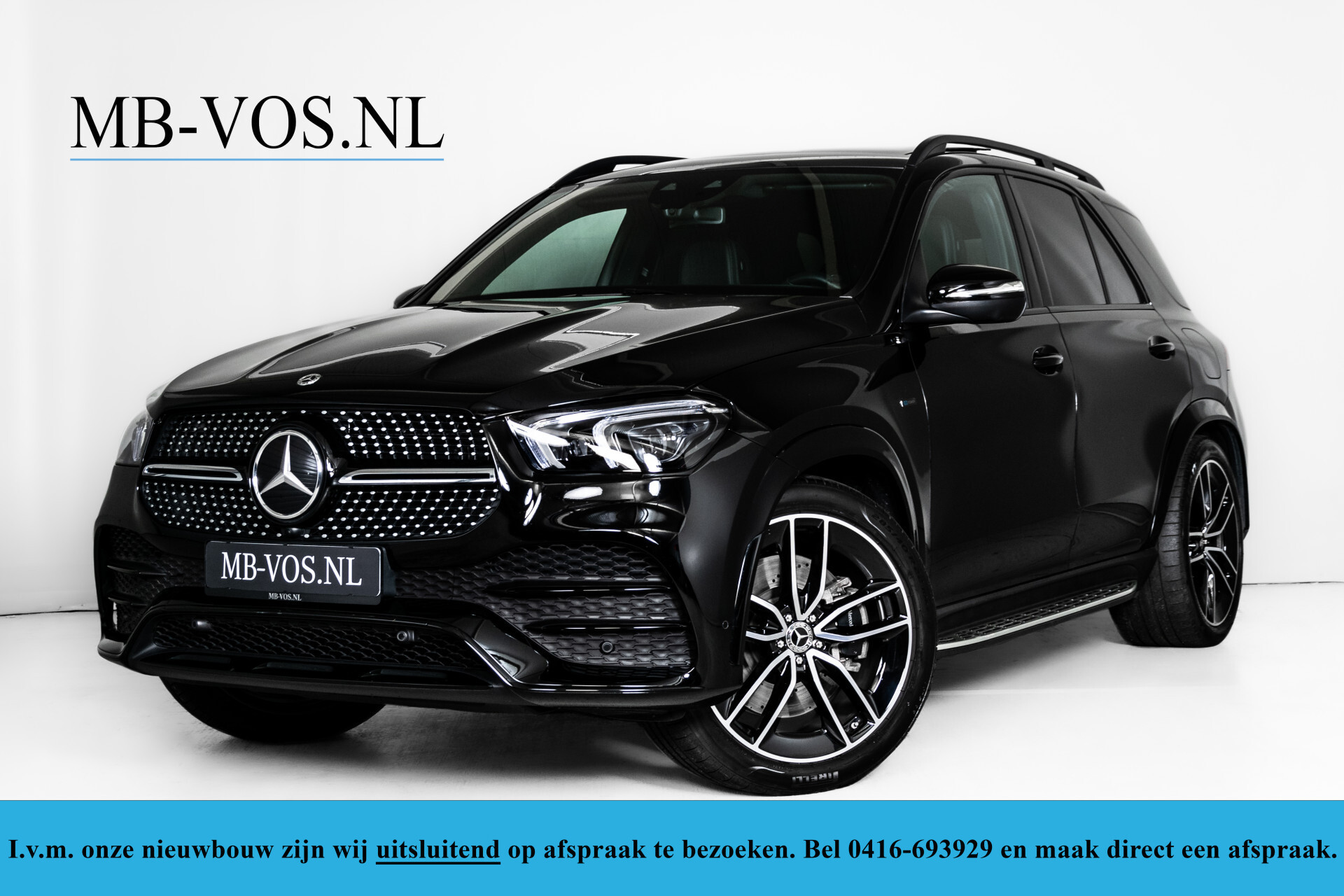 Mercedes-Benz GLE 350 de 4-M AMG Luchtvering | 22" | Rij-assistentie | Burmester | Trekhaak | 360 | Night Foto 1