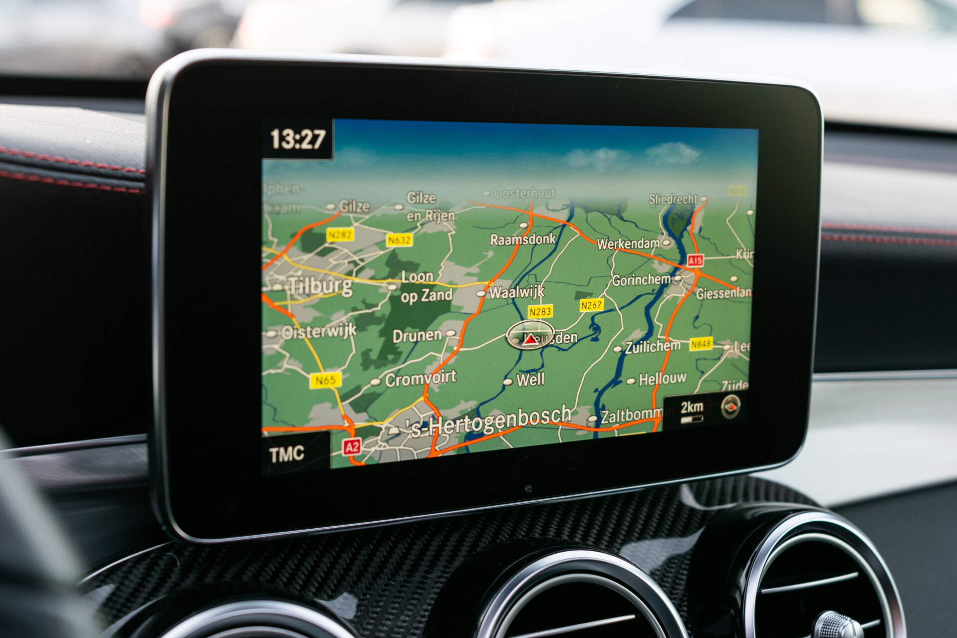 Mercedes-Benz GLC Coupé 43 AMG 4-M Carbon | Designo lak | Distronic | Keyless | Burmester | HUD | Stoelventilatie | 21" Foto 13