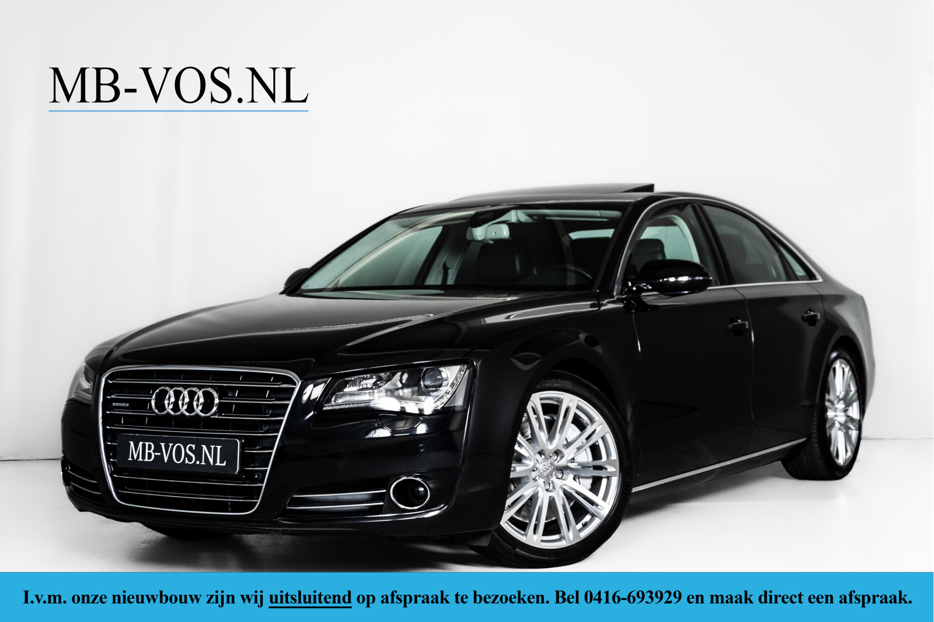 Audi A8 4.2 TDI Quattro Design Selection | Standkachel | Nachtzicht | Rij-assistentie | Keyless | Massage/Trekhaak Foto 1