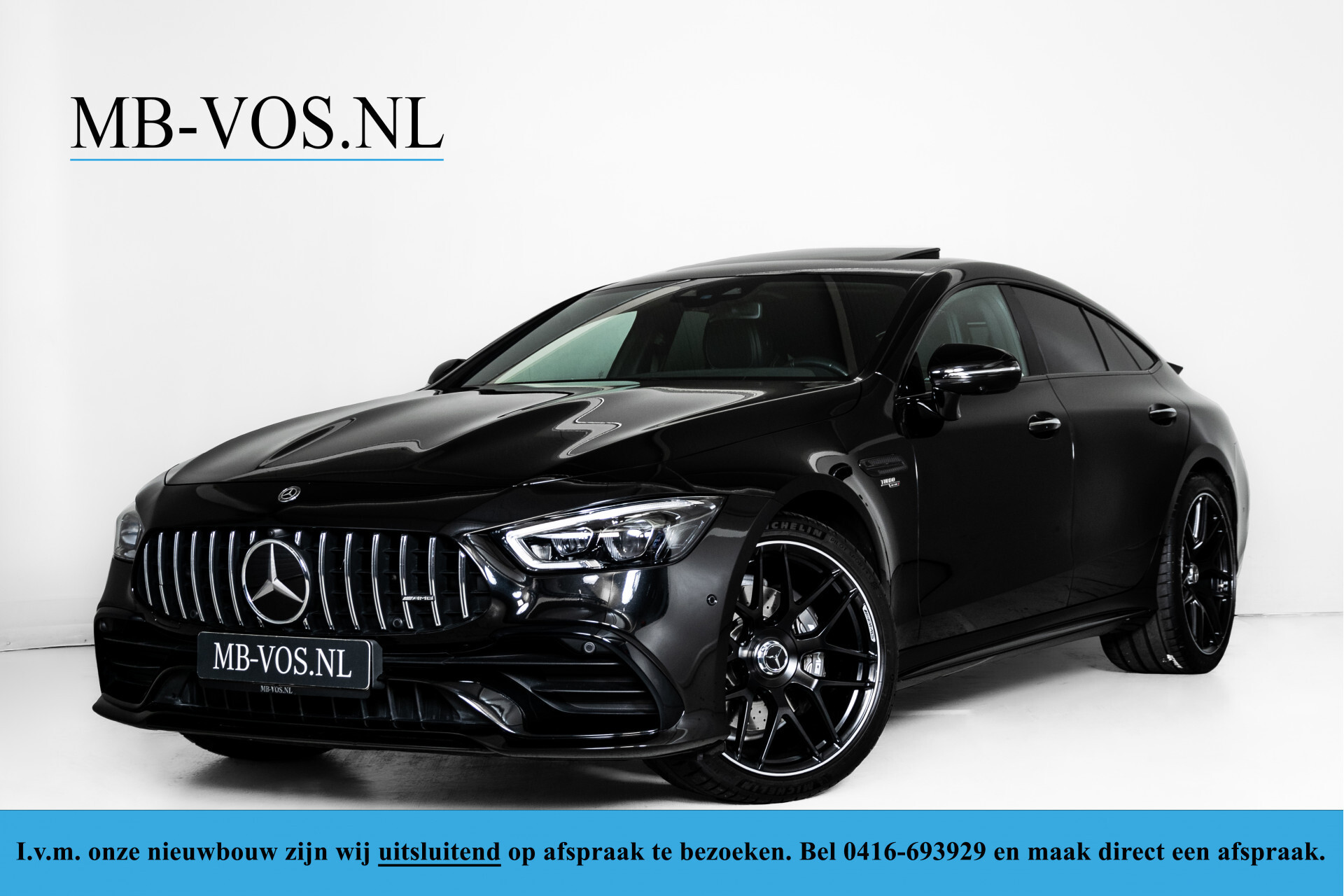 Mercedes-Benz AMG GT 4-Door Coupe 43 4M+ 21"/Night/Performance Uitlaat/Massage/Keyless/Burmester/Rij-assistentie/5-persoons Aut9 . Foto 1