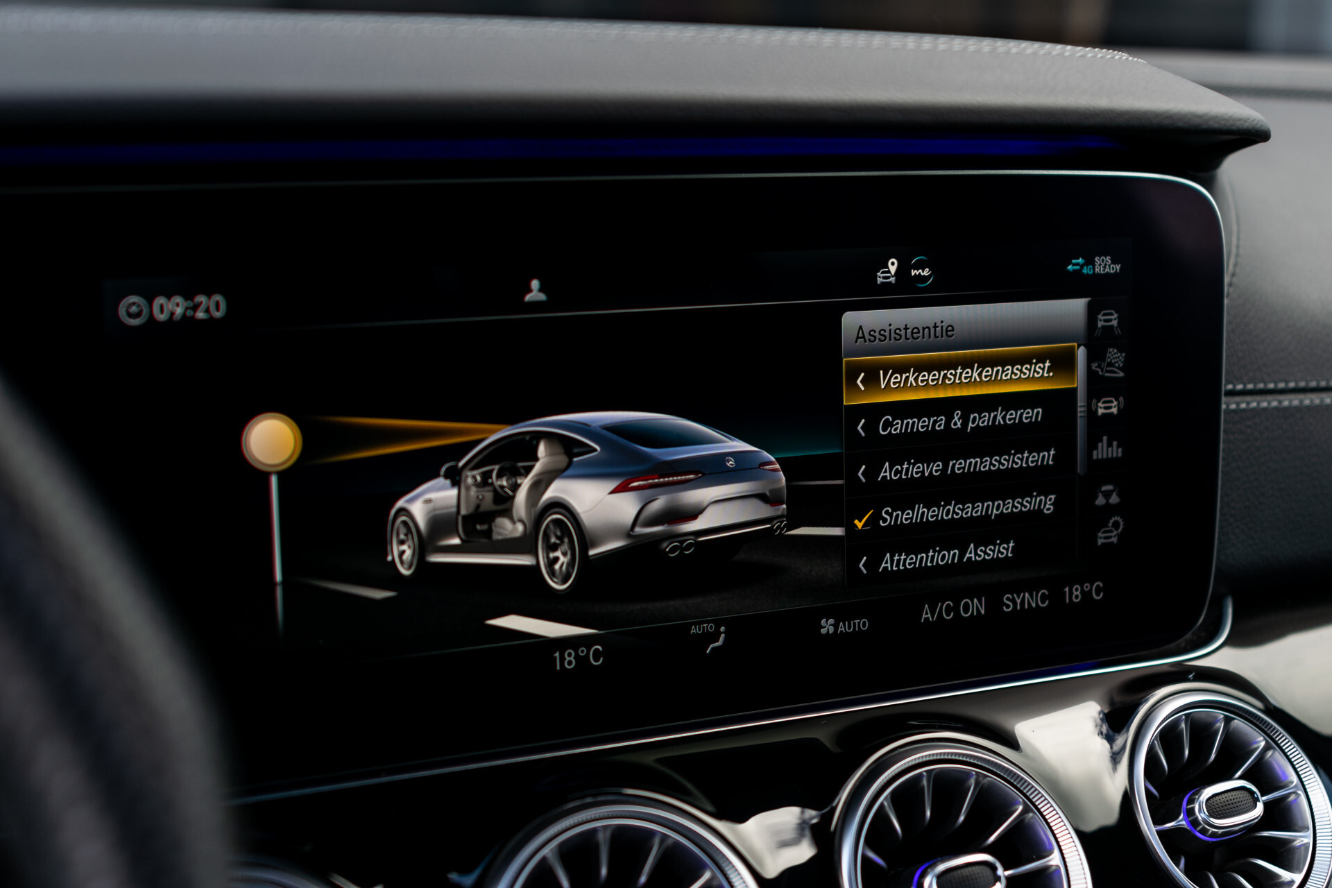 Mercedes-Benz AMG GT 4-Door Coupe 43 4M+ 21"/Night/Performance Uitlaat/Massage/Keyless/Burmester/Rij-assistentie/5-persoons Aut9 . Foto 19