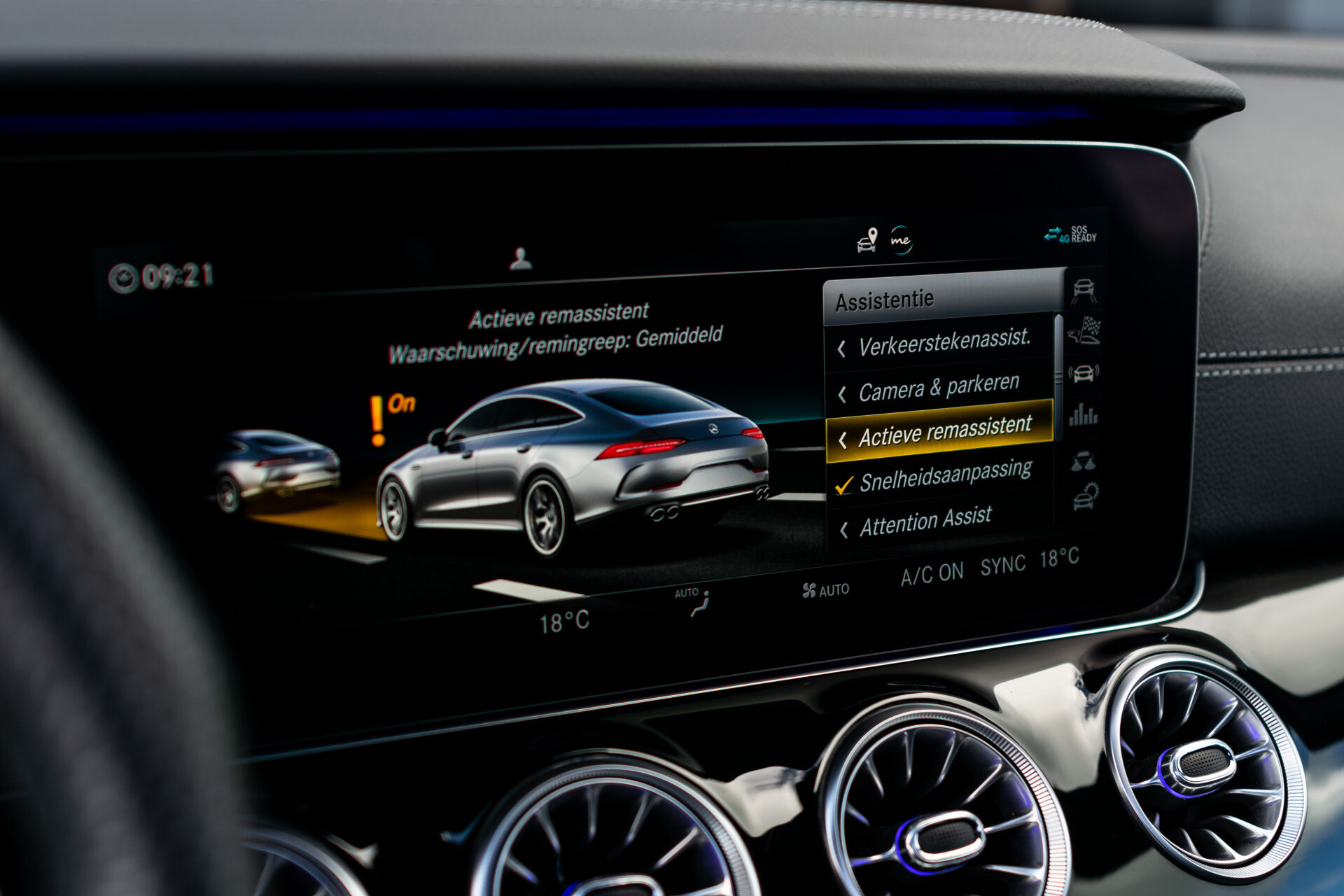 Mercedes-Benz AMG GT 4-Door Coupe 43 4M+ 21"/Night/Performance Uitlaat/Massage/Keyless/Burmester/Rij-assistentie/5-persoons Aut9 . Foto 22