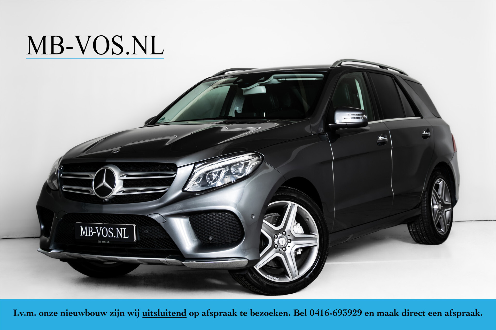 Mercedes-Benz GLE 350d 4-Matic Grijs Kenteken | Full Options Aut9 Foto 1