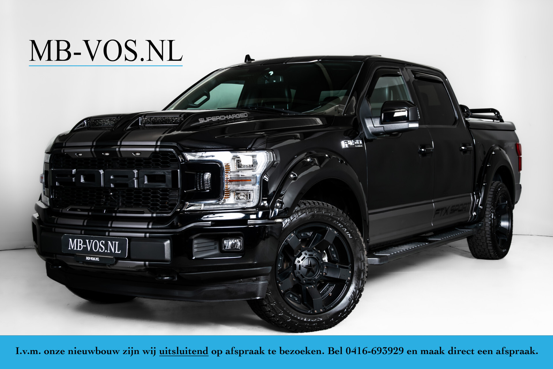 Ford USA F-150 LARIAT SPORT 4X4 SuperCrew V8 Special Widebody 1ste eigenaar | lage bijtelling Foto 1