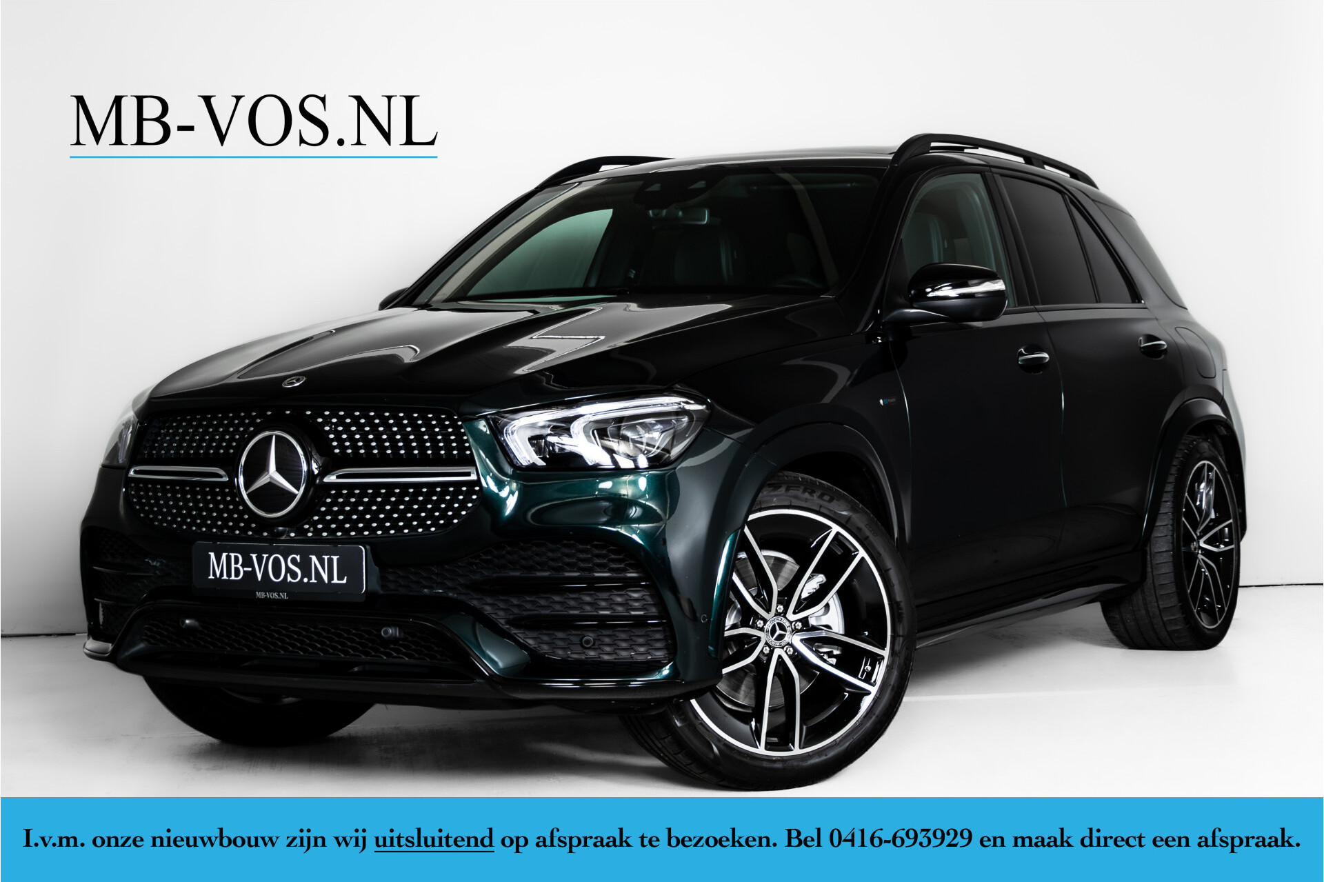 Mercedes-Benz GLE 350 e 4-M AMG Luchtvering | HUD | Rij-Assist | Keyless | Memory | Burmester | Stoelkoeling | Softclose Aut9 Foto 1
