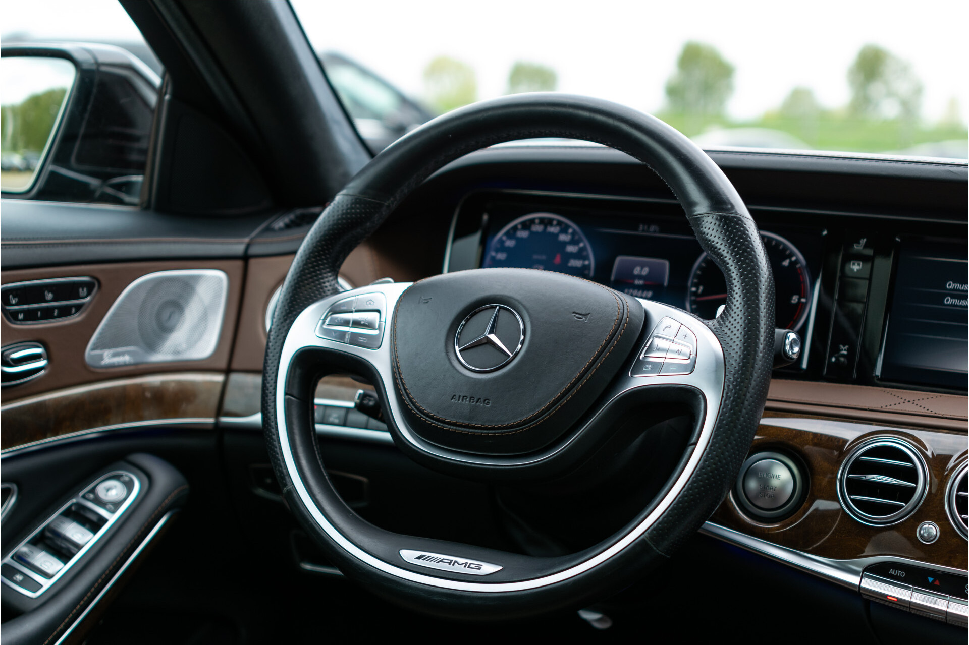 Mercedes-Benz S-Klasse 350 d 4-M Lang AMG Plus | Exclusive | Keyless | Distronic | Robijnzwart | Stoelkoeling Aut7 Foto 28