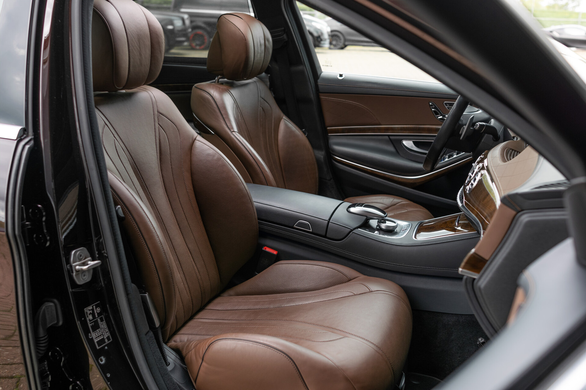 Mercedes-Benz S-Klasse 350 d 4-M Lang AMG Plus | Exclusive | Keyless | Distronic | Robijnzwart | Stoelkoeling Aut7 Foto 3