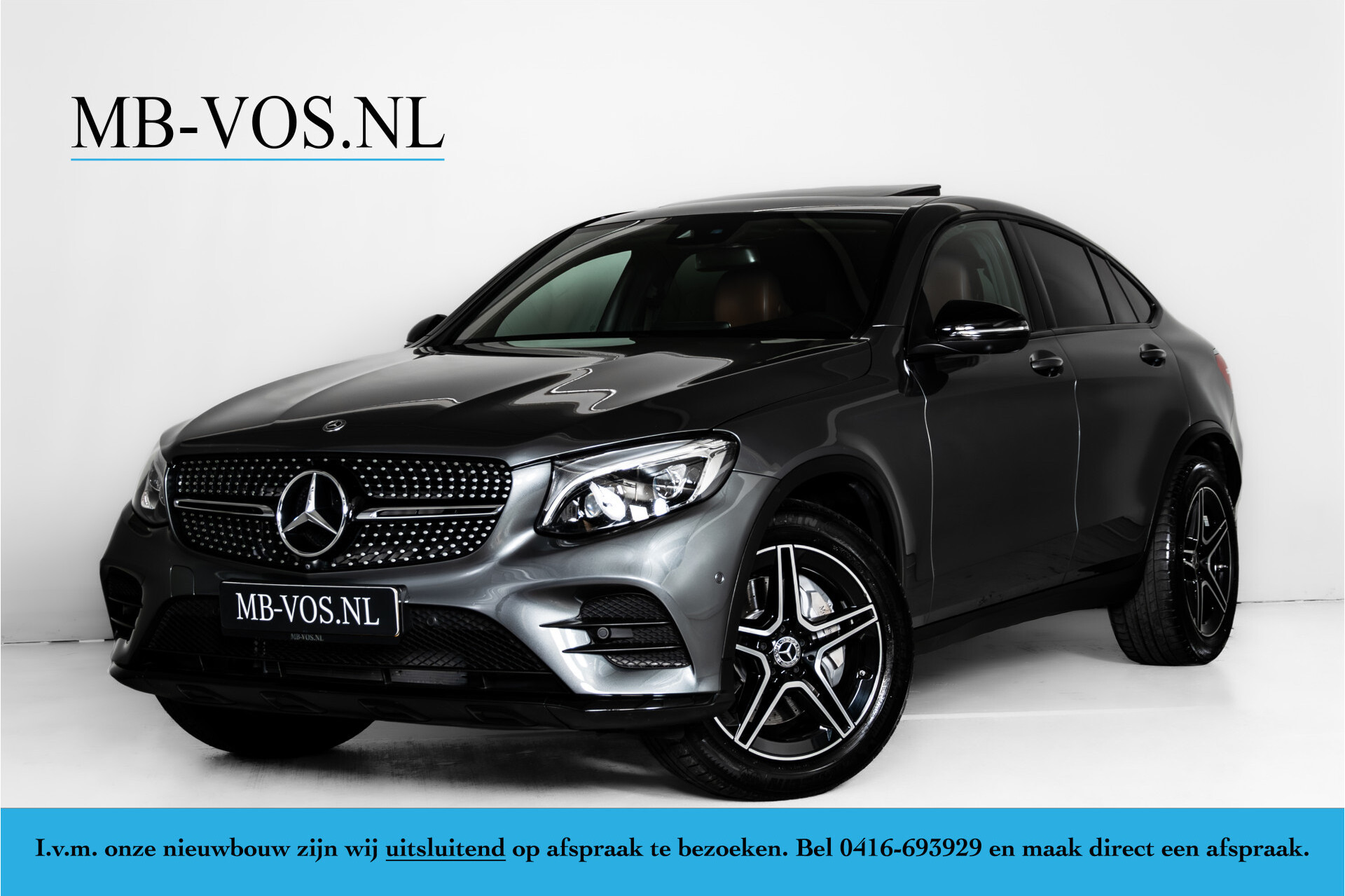 Mercedes-Benz GLC Coupé 250 d 4-M AMG | Night | Burmester | Schuifdak | Memory | 360 Foto 1