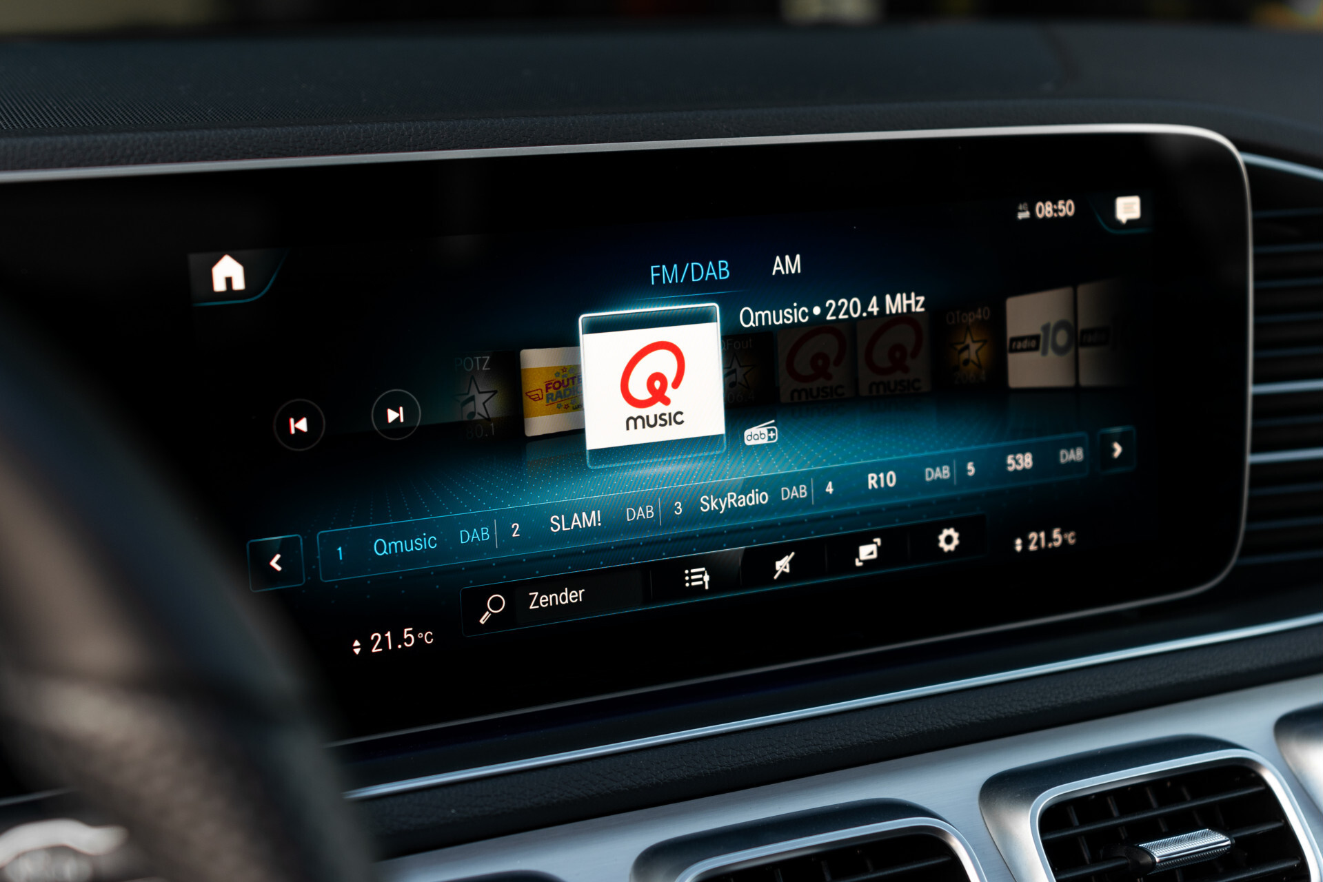 Mercedes-Benz GLE 350e 4-M AMG Night | Luchtvering | Panorama | Burmester Foto 9