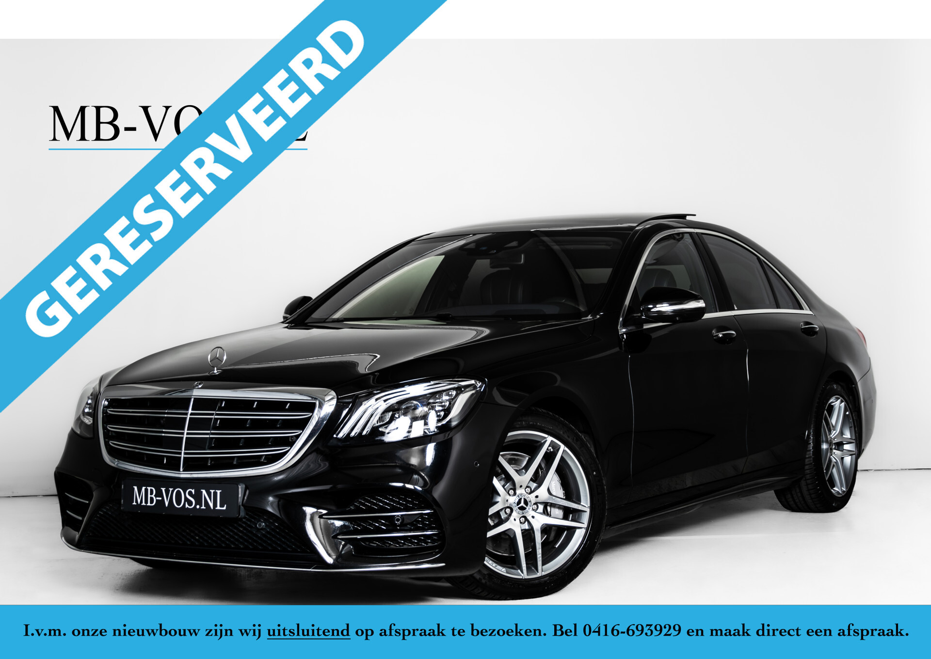 Mercedes-Benz S-Klasse 450 4-M AMG 4xMassage | Standkachel | HUD | Entertainment | Rij-assistentie | Keyless | Nappa Aut9 Foto 1