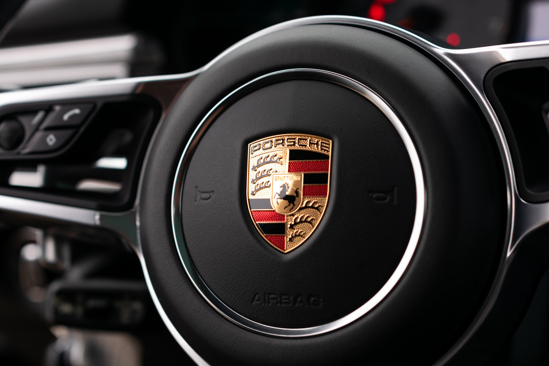 Porsche Macan 3.0 S Sport Chrono | Luchtvering | Panorama | Blackline | 21" | PDLS | Sportuitlaat Foto 12