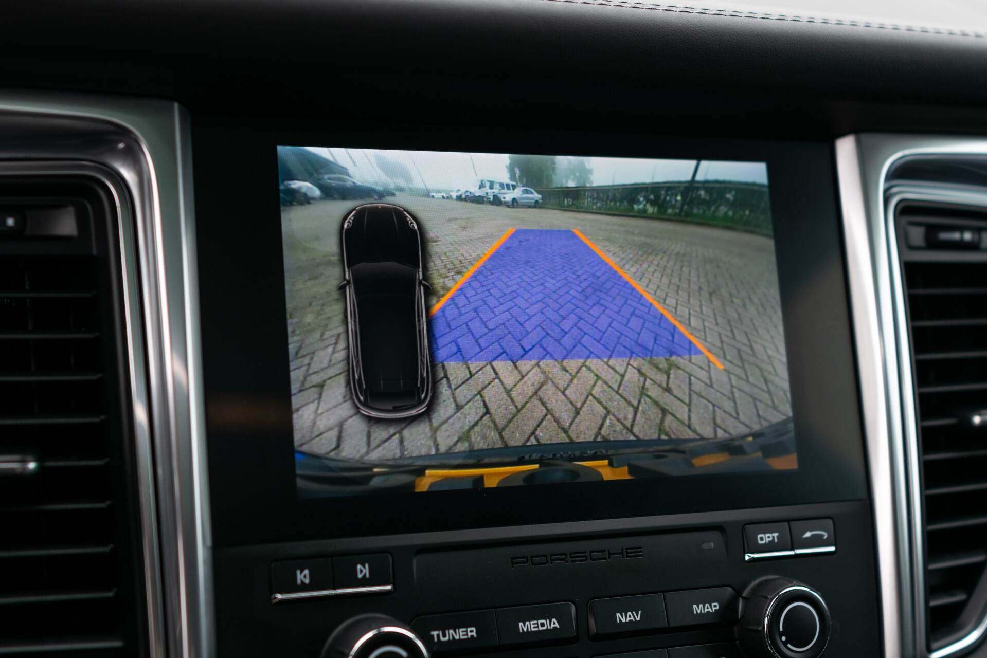 Porsche Macan 3.0 S Sport Chrono | Luchtvering | Panorama | Blackline | 21" | PDLS | Sportuitlaat Foto 27