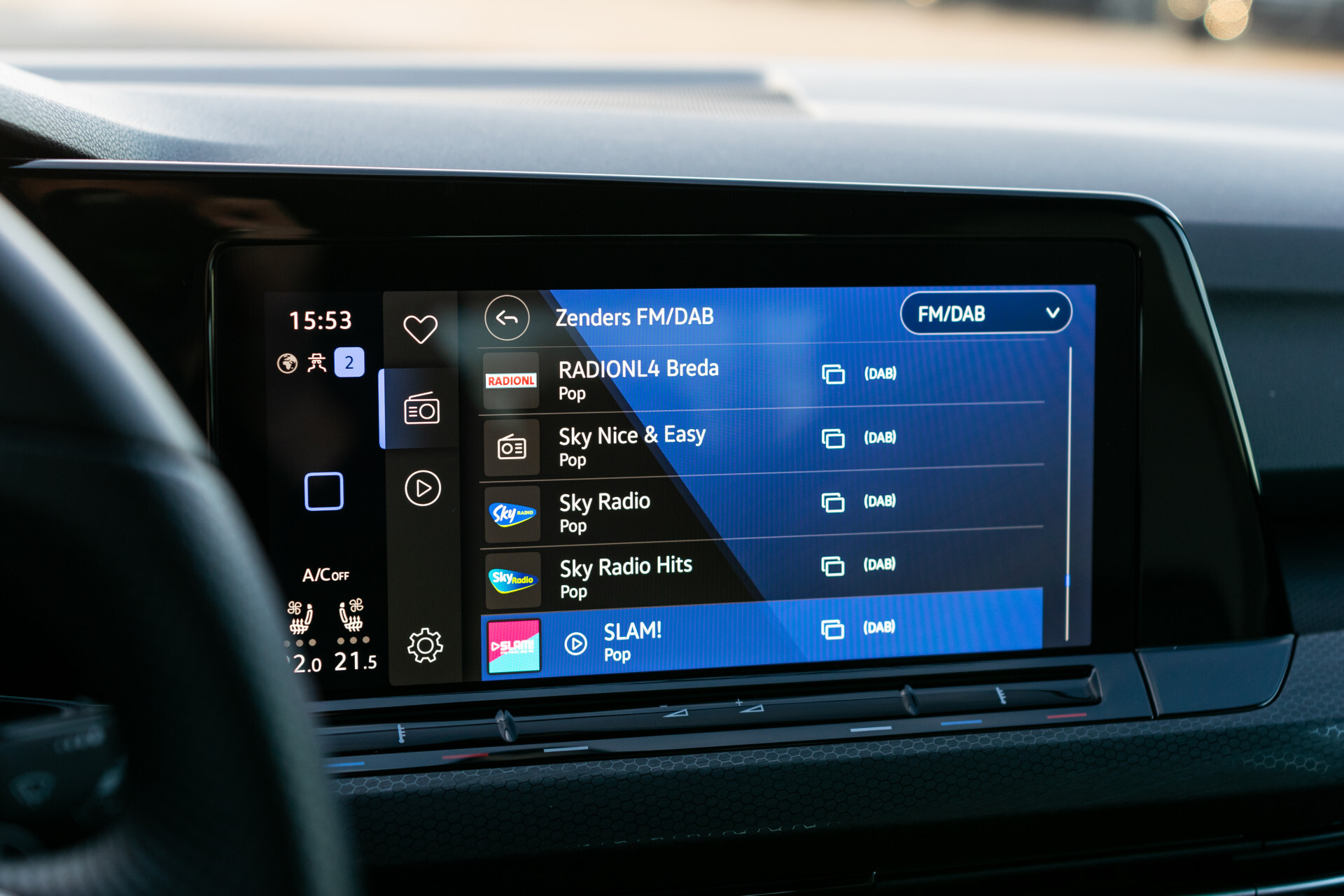 Volkswagen Golf 8 2.0 GTD IQ | Pano | Sfeer | Stoelkoeling | Leer | 19" | Blackline Aut Foto 12