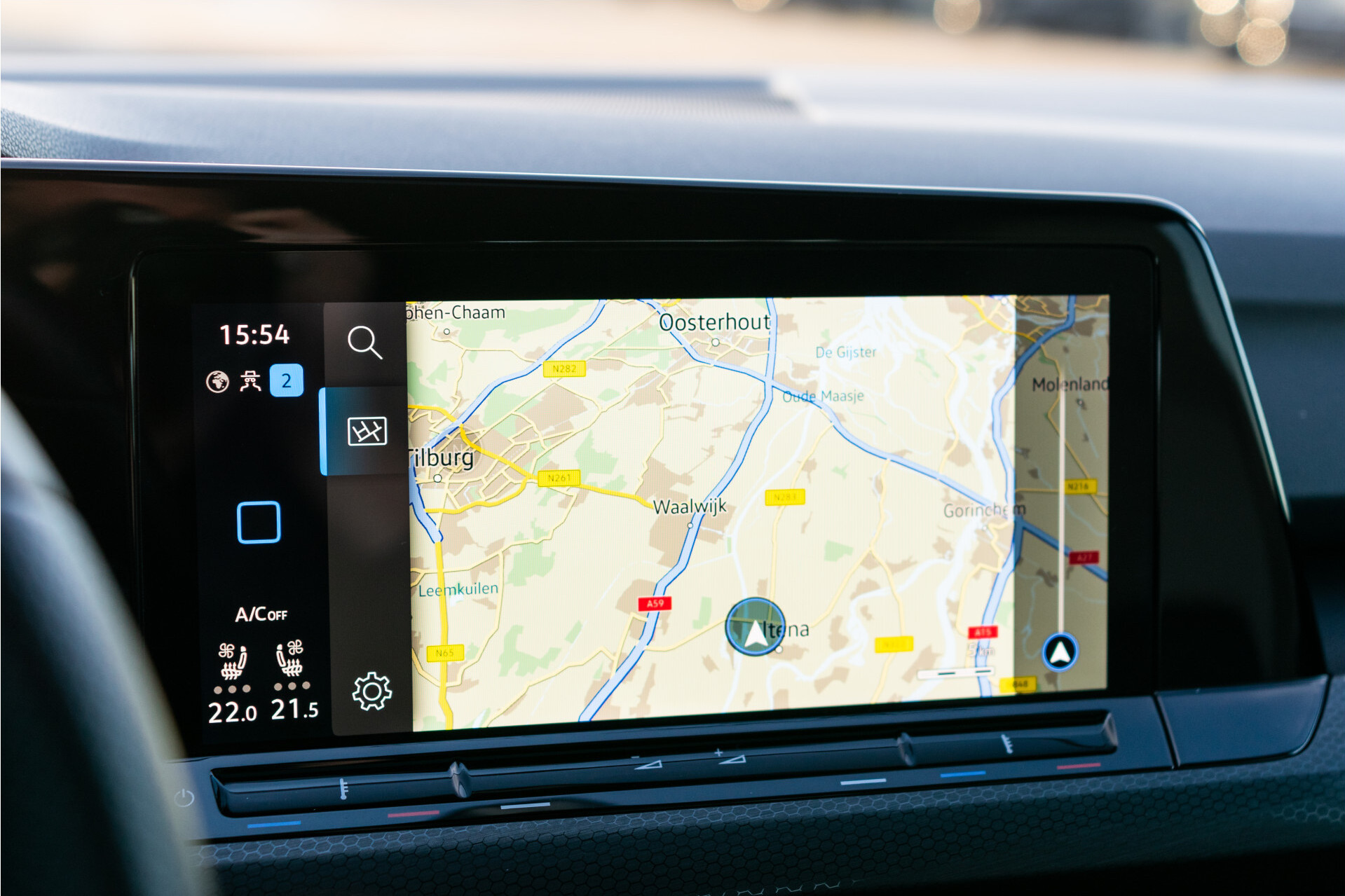 Volkswagen Golf 8 2.0 GTD IQ | Pano | Sfeer | Stoelkoeling | Leer | 19" | Blackline Aut Foto 16