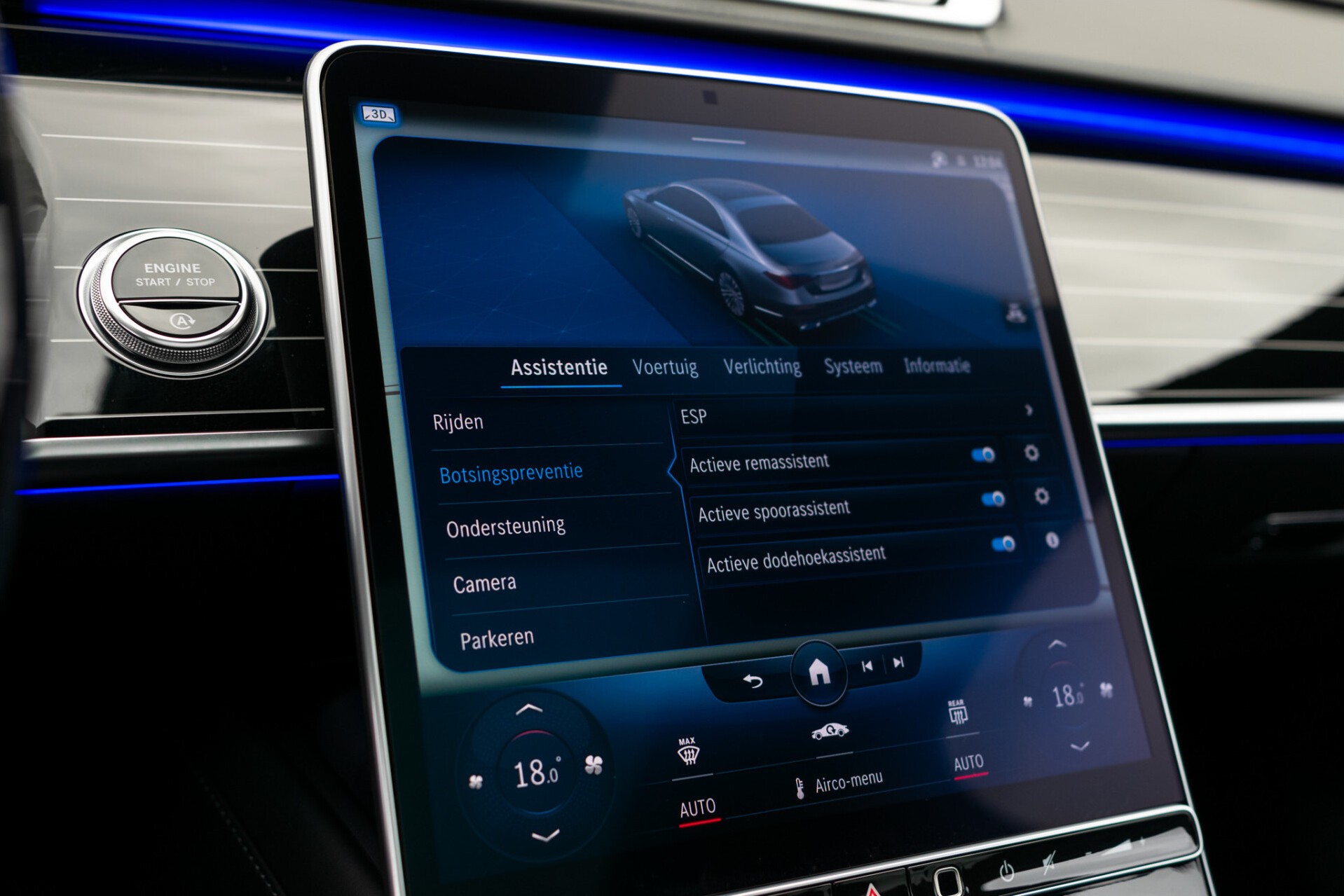 Mercedes-Benz S-Klasse 500 4-M Lang AMG First Class | Klaptafels | Burmester 4D | Manufaktur | 4xMassage | Standkachel | 3xTV | Achterasbesturing | 21" Foto 19