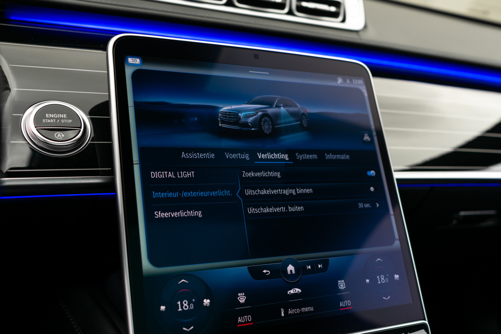 Mercedes-Benz S-Klasse 500 4-M Lang AMG First Class | Klaptafels | Burmester 4D | Manufaktur | 4xMassage | Standkachel | 3xTV | Achterasbesturing | 21" Foto 24