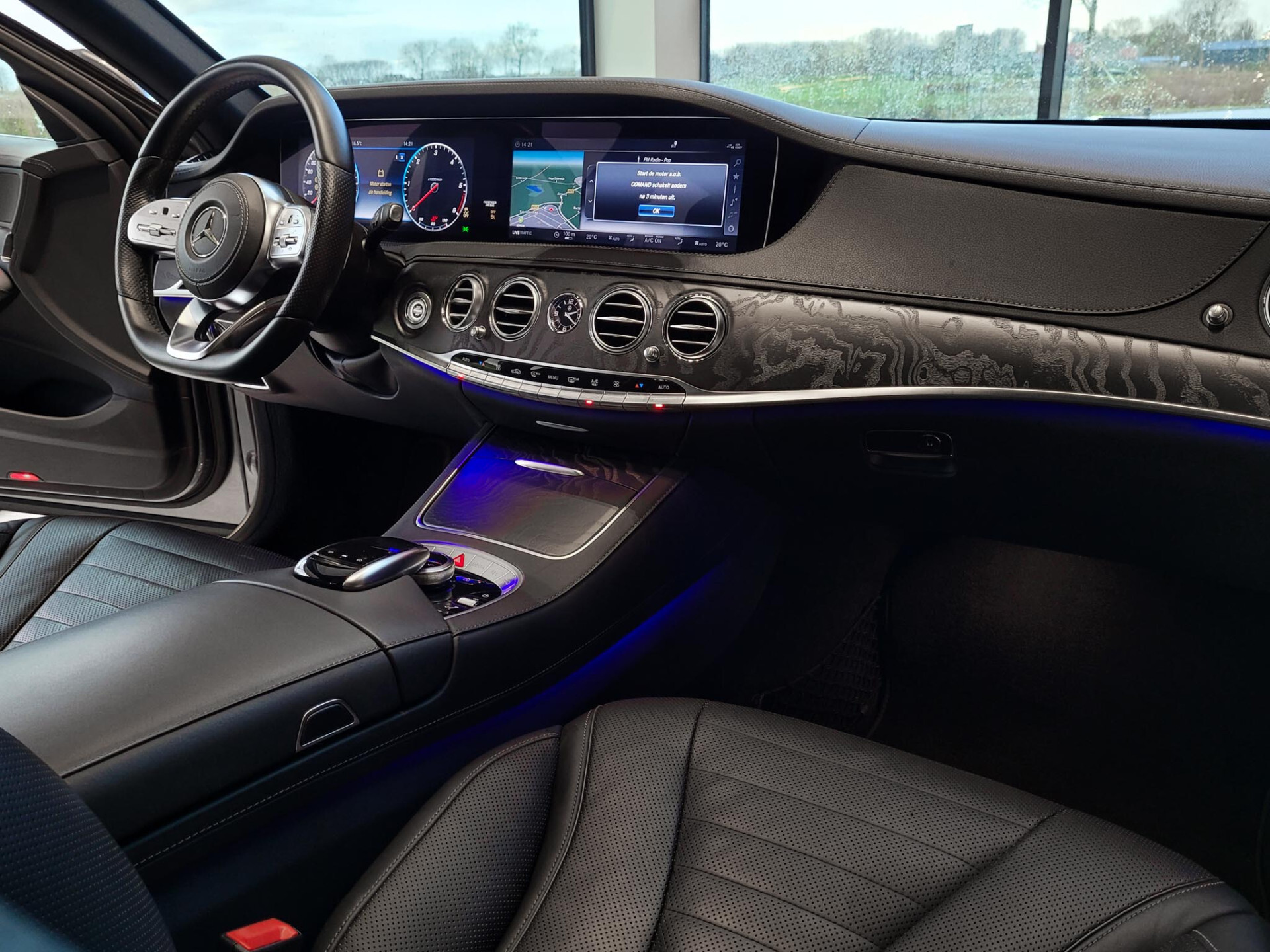 Mercedes-Benz S-Klasse 350d 4-M Lang AMG Facelift Nappaleder | Stoelkoeling | Panorama | Rij-assistentiepakket | Sfeerverlichting | 20" Foto 24