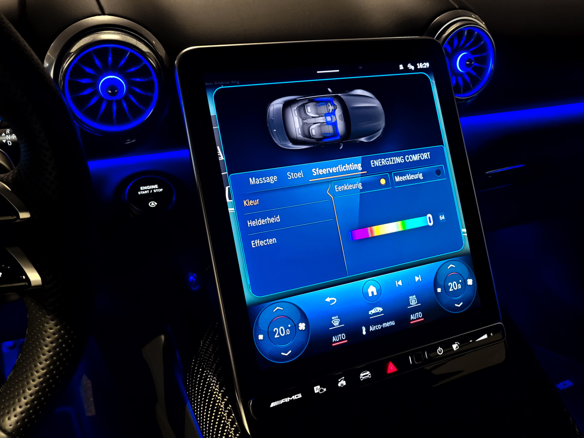 Mercedes-Benz SL-Klasse Roadster 63 4MATIC+ Ceramic | Lift | Achterassturing | Carbon | Dynamic Plus | Burmester | 21" | HUD | Manufaktur | Massage Foto 13