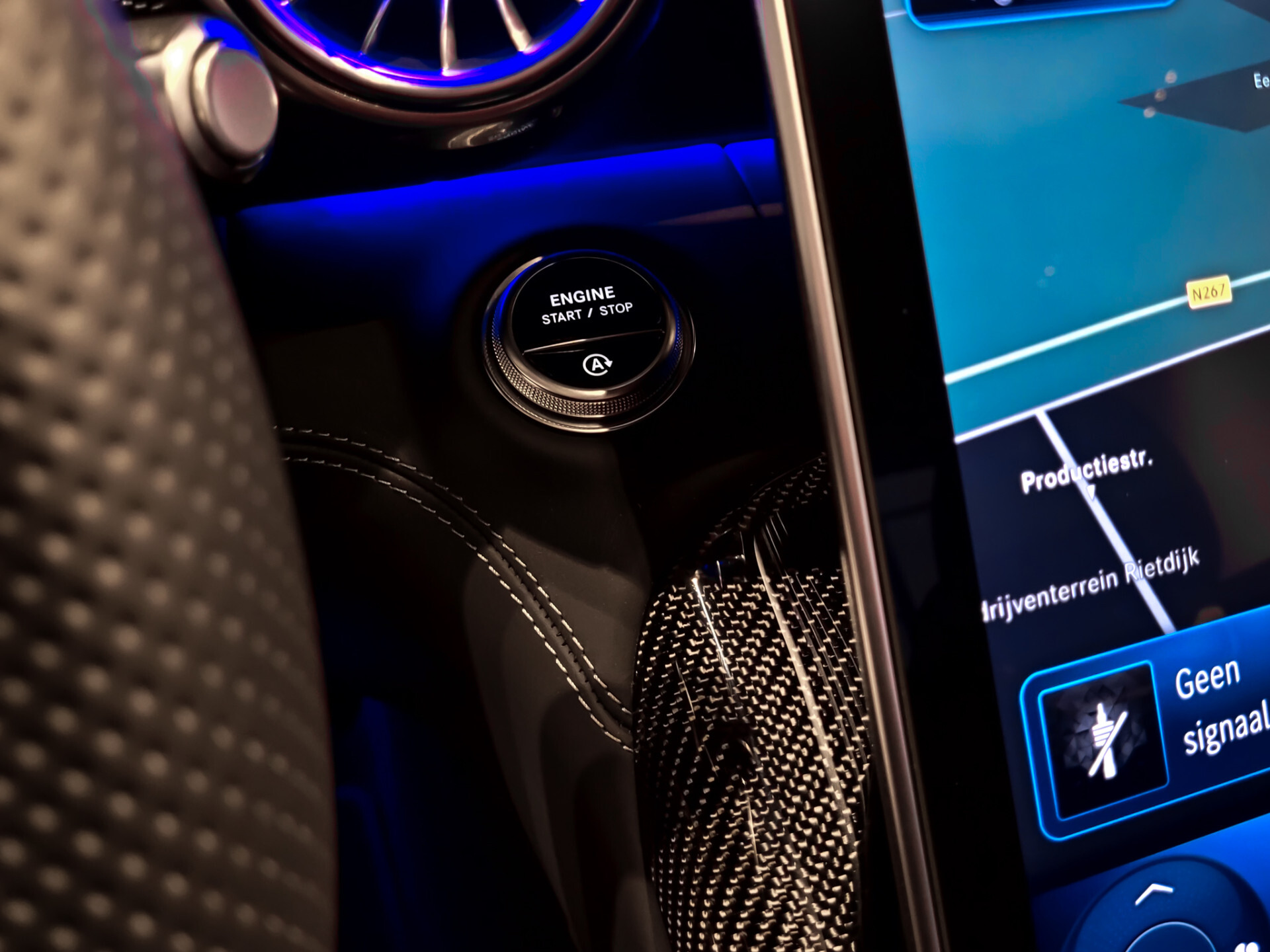 Mercedes-Benz SL-Klasse Roadster 63 4MATIC+ Ceramic | Lift | Achterassturing | Carbon | Dynamic Plus | Burmester | 21" | HUD | Manufaktur | Massage Foto 20