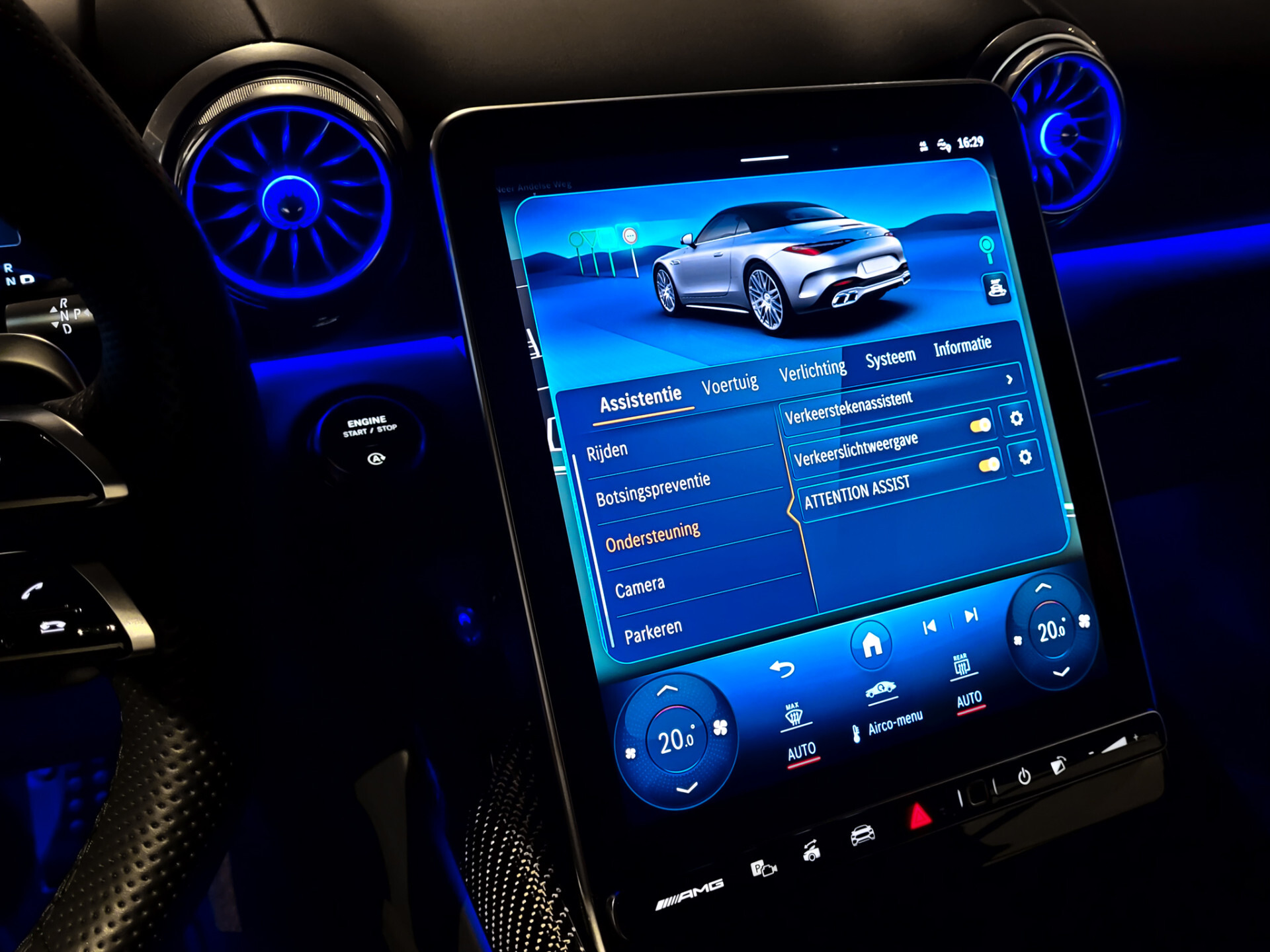 Mercedes-Benz SL-Klasse Roadster 63 4MATIC+ Ceramic | Lift | Achterassturing | Carbon | Dynamic Plus | Burmester | 21" | HUD | Manufaktur | Massage Foto 23