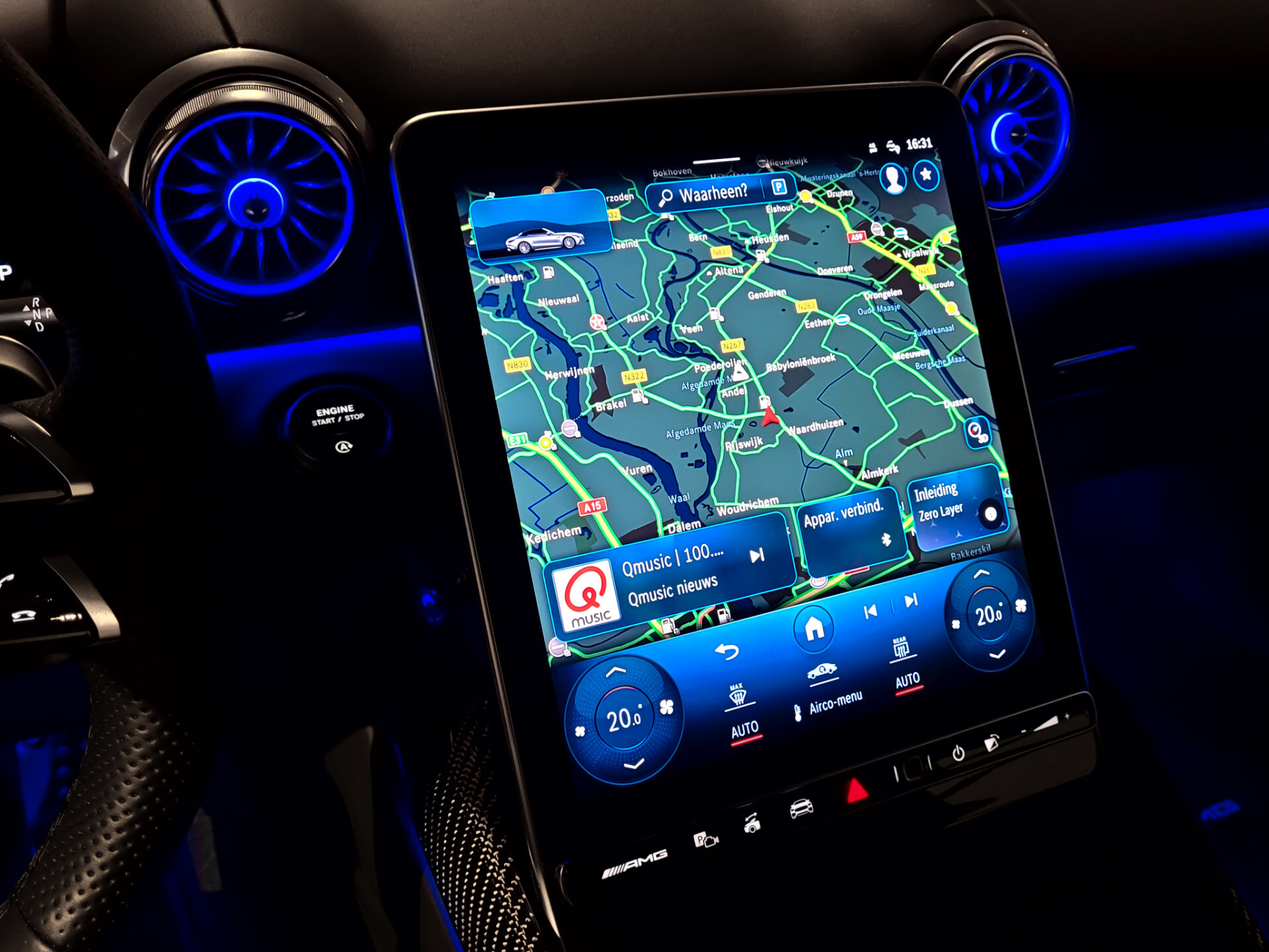 Mercedes-Benz SL-Klasse Roadster 63 4MATIC+ Ceramic | Lift | Achterassturing | Carbon | Dynamic Plus | Burmester | 21" | HUD | Manufaktur | Massage Foto 33