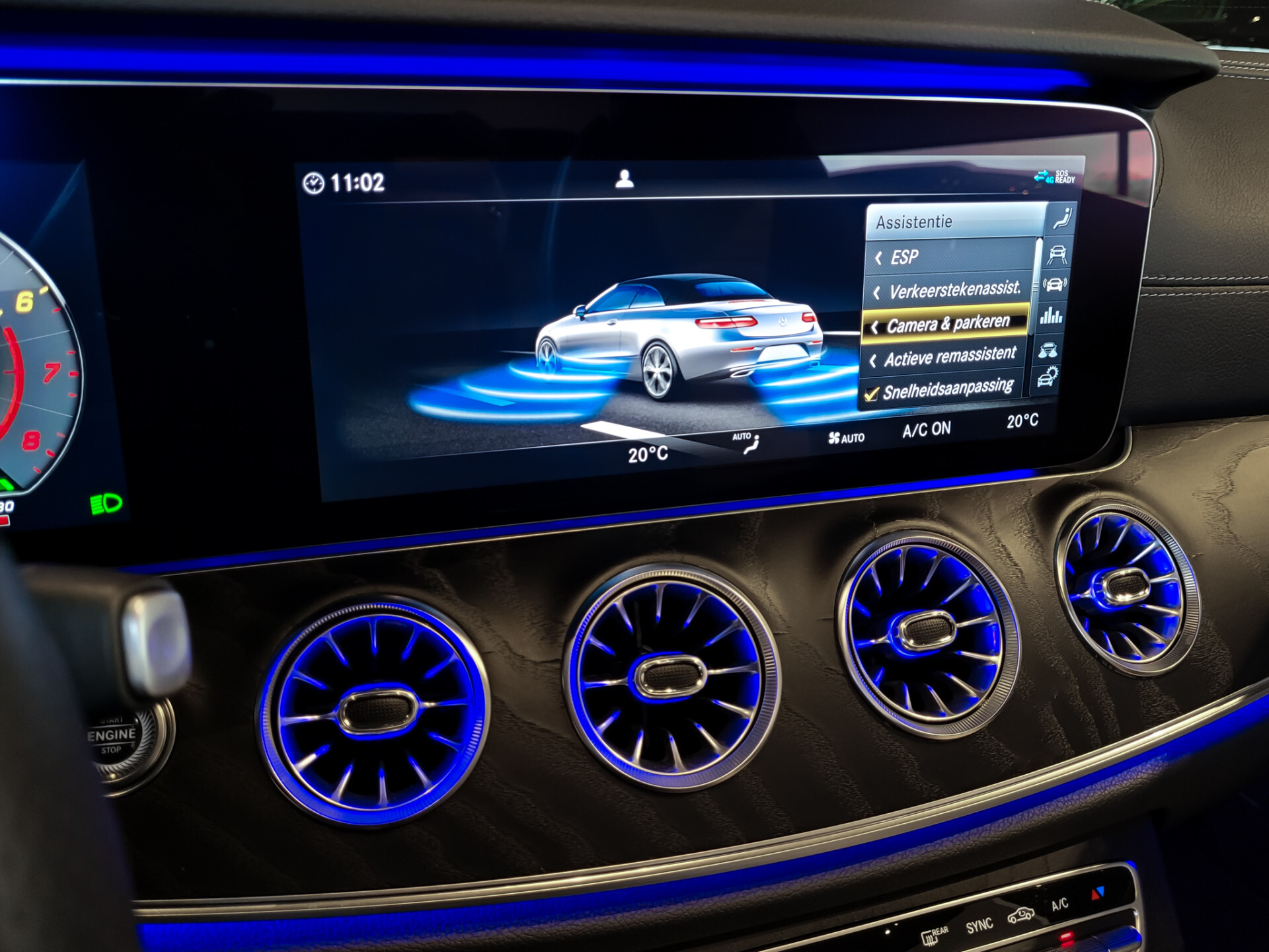 Mercedes-Benz E-Klasse Cabrio 350 AMG Night | Nappa | Rij-assistentie | Burmester | Widescreen | Mem | 20" | Dynamic Body Control Foto 17