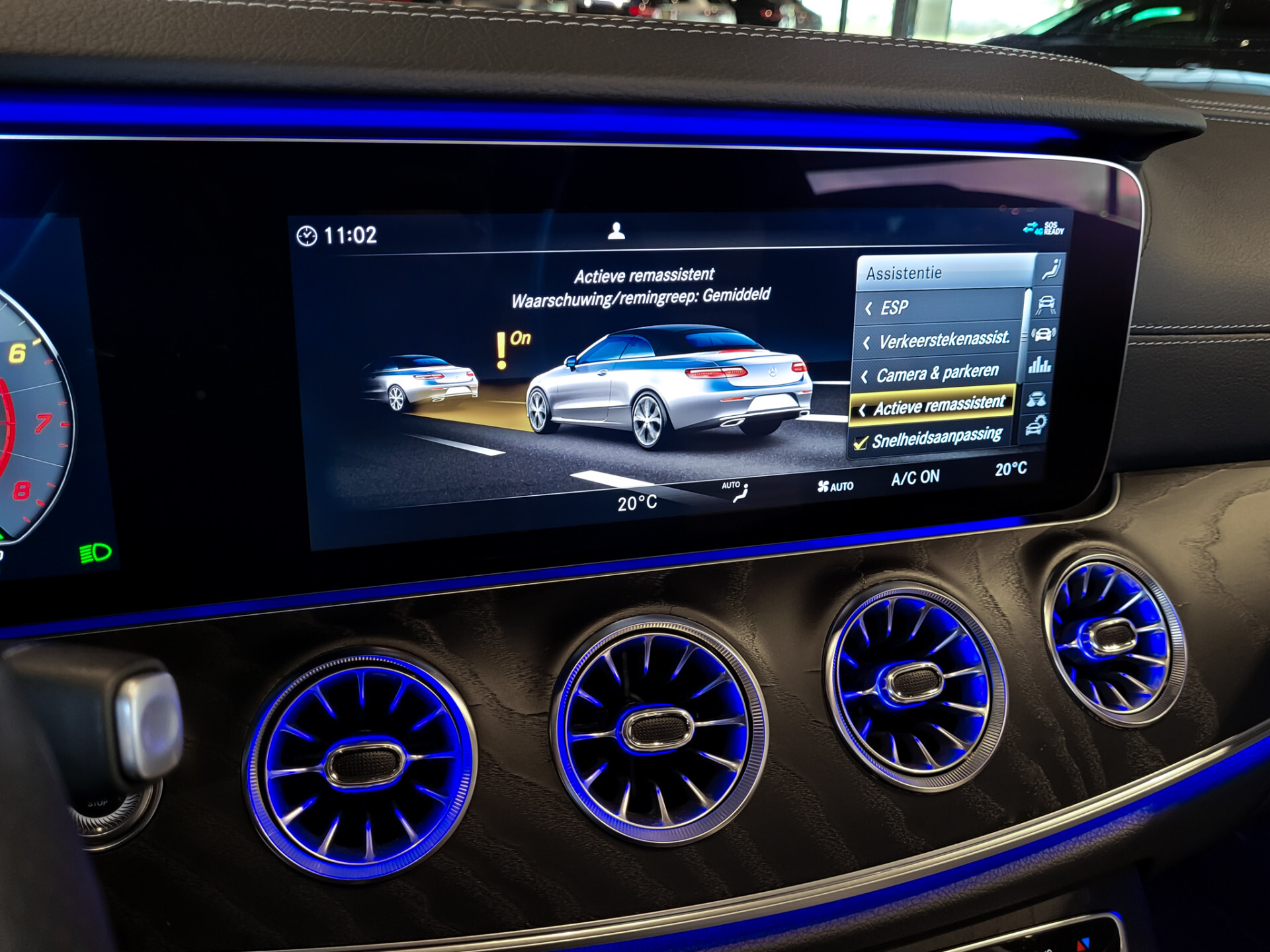 Mercedes-Benz E-Klasse Cabrio 350 AMG Night | Nappa | Rij-assistentie | Burmester | Widescreen | Mem | 20" | Dynamic Body Control Foto 19