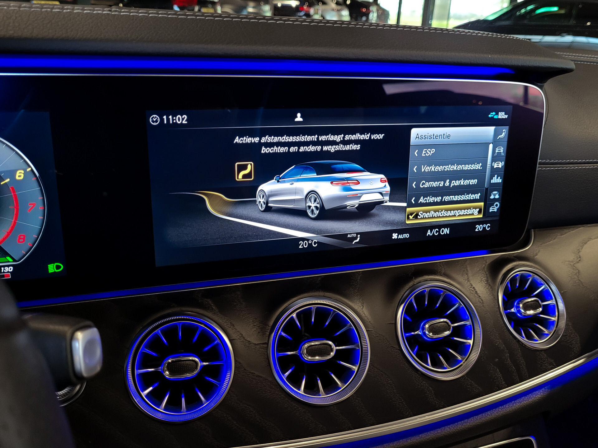 Mercedes-Benz E-Klasse Cabrio 350 AMG Night | Nappa | Rij-assistentie | Burmester | Widescreen | Mem | 20" | Dynamic Body Control Foto 21