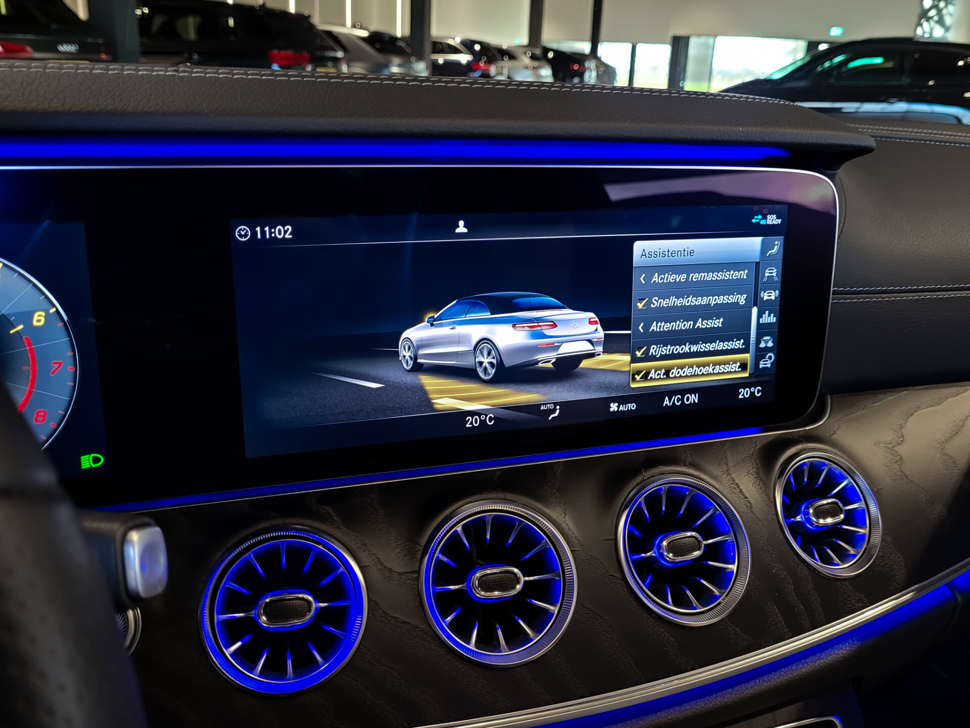 Mercedes-Benz E-Klasse Cabrio 350 AMG Night | Nappa | Rij-assistentie | Burmester | Widescreen | Mem | 20" | Dynamic Body Control Foto 25