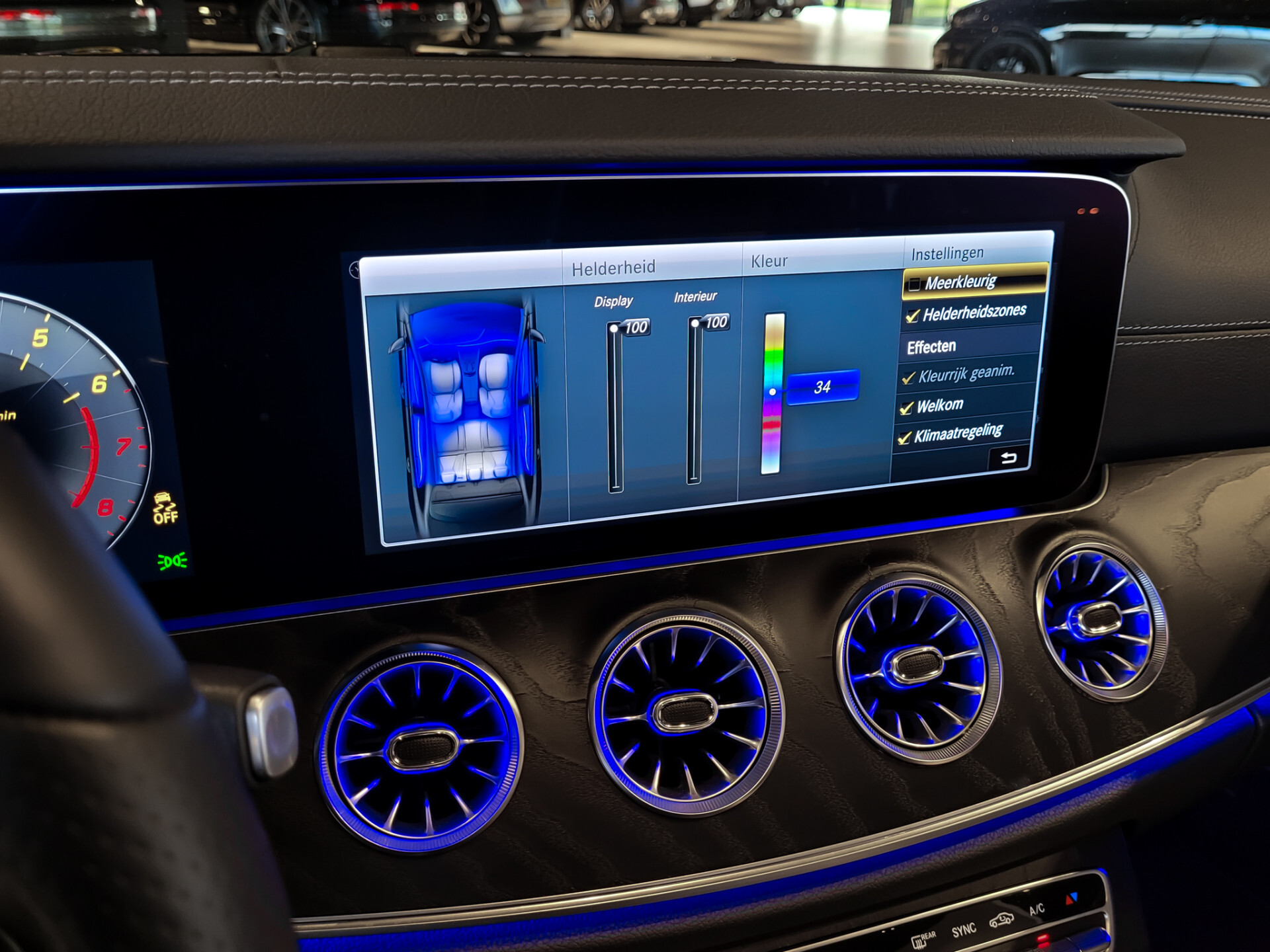 Mercedes-Benz E-Klasse Cabrio 350 AMG Night | Nappa | Rij-assistentie | Burmester | Widescreen | Mem | 20" | Dynamic Body Control Foto 27