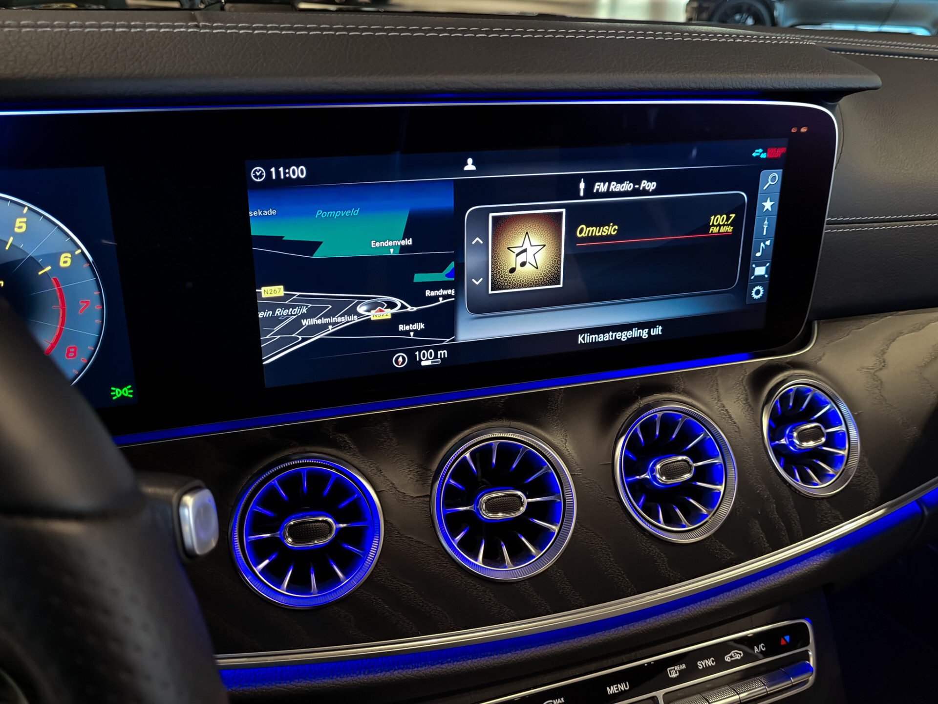 Mercedes-Benz E-Klasse Cabrio 350 AMG Night | Nappa | Rij-assistentie | Burmester | Widescreen | Mem | 20" | Dynamic Body Control Foto 9